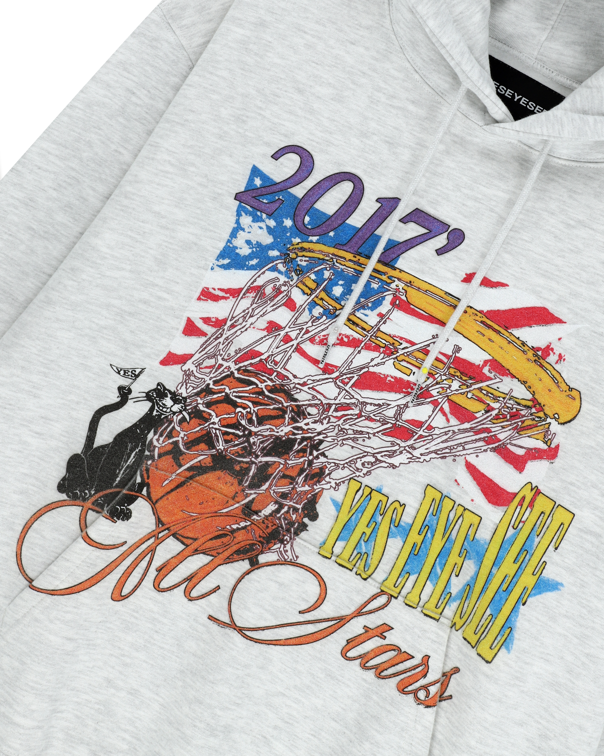 yeseyesee - Y.E.S Goal In Hoodie (Light Grey) product image 3 | TRAB K-Fashion Australia