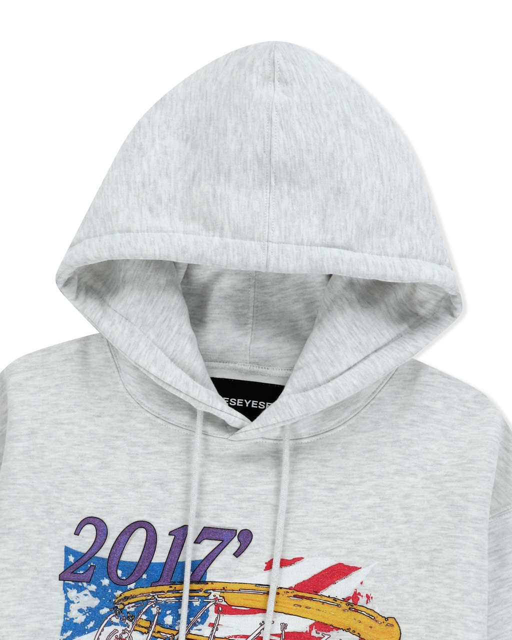 yeseyesee - Y.E.S Goal In Hoodie (Light Grey) product image 5 | TRAB K-Fashion Australia