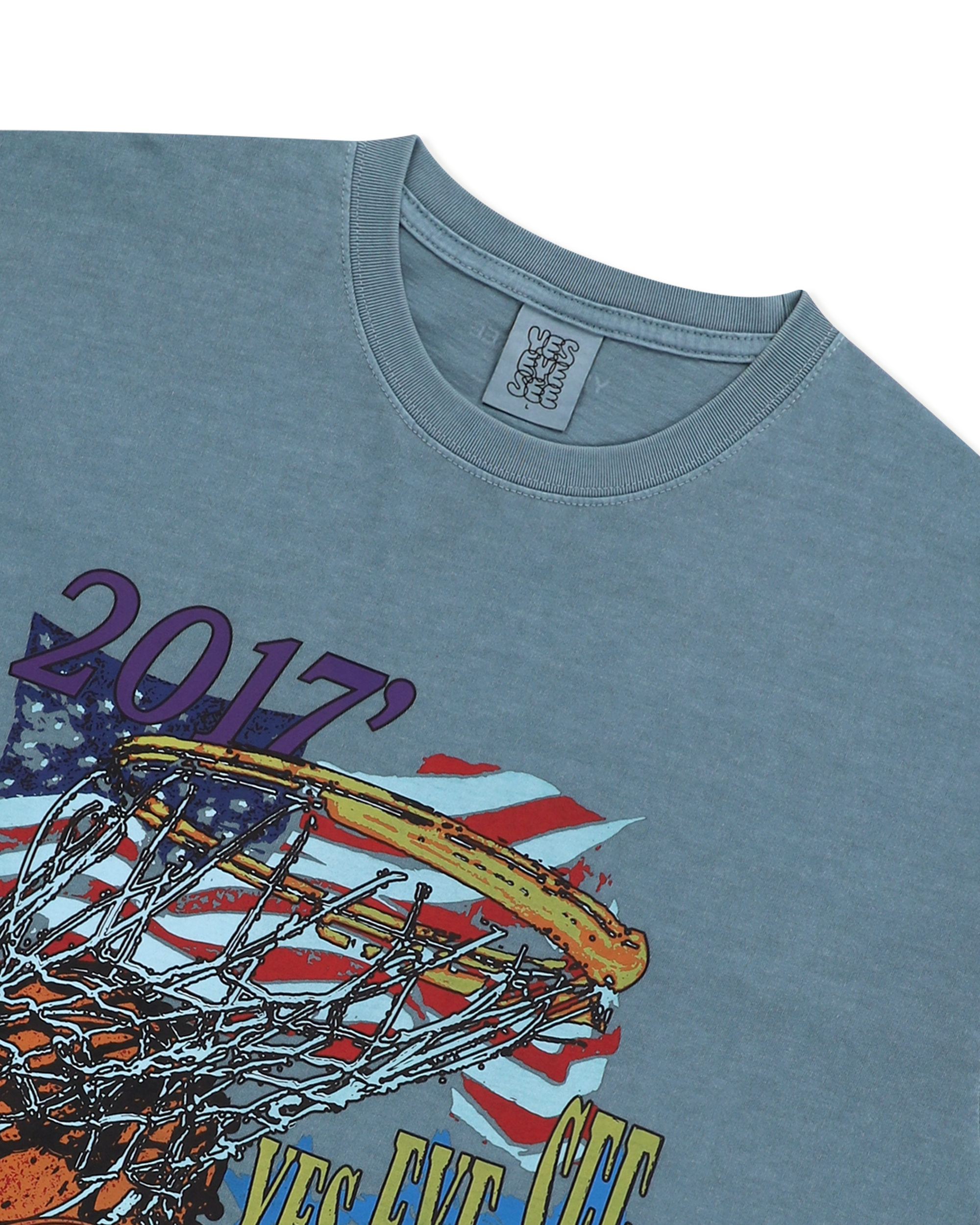 yeseyesee - Y.E.S Goal In Tee (Blue) product image 5 | TRAB K-Fashion Australia