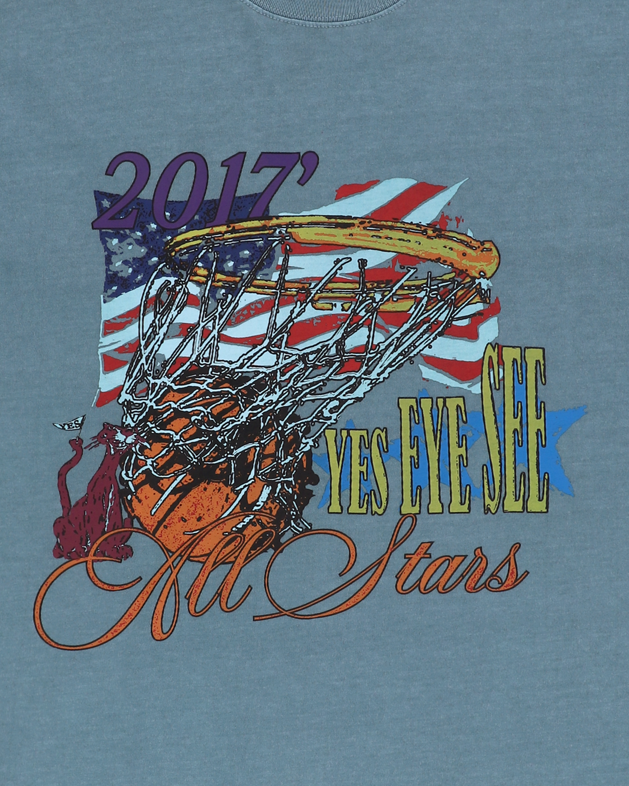 yeseyesee - Y.E.S Goal In Tee (Blue) product image 6 | TRAB K-Fashion Australia