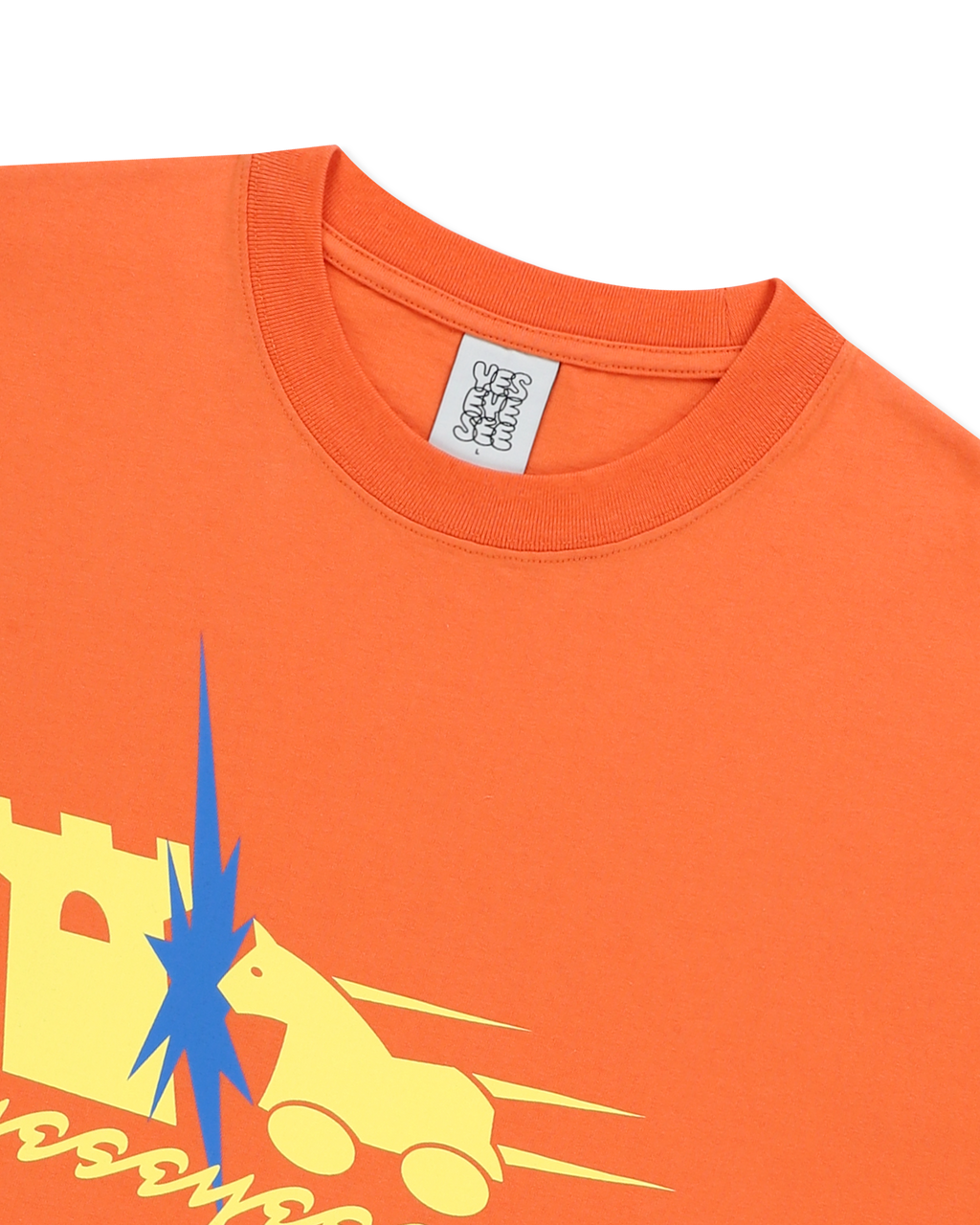 yeseyesee - Y.E.S Hobby Horse Tee (Orange) product image 5 | TRAB K-Fashion Australia
