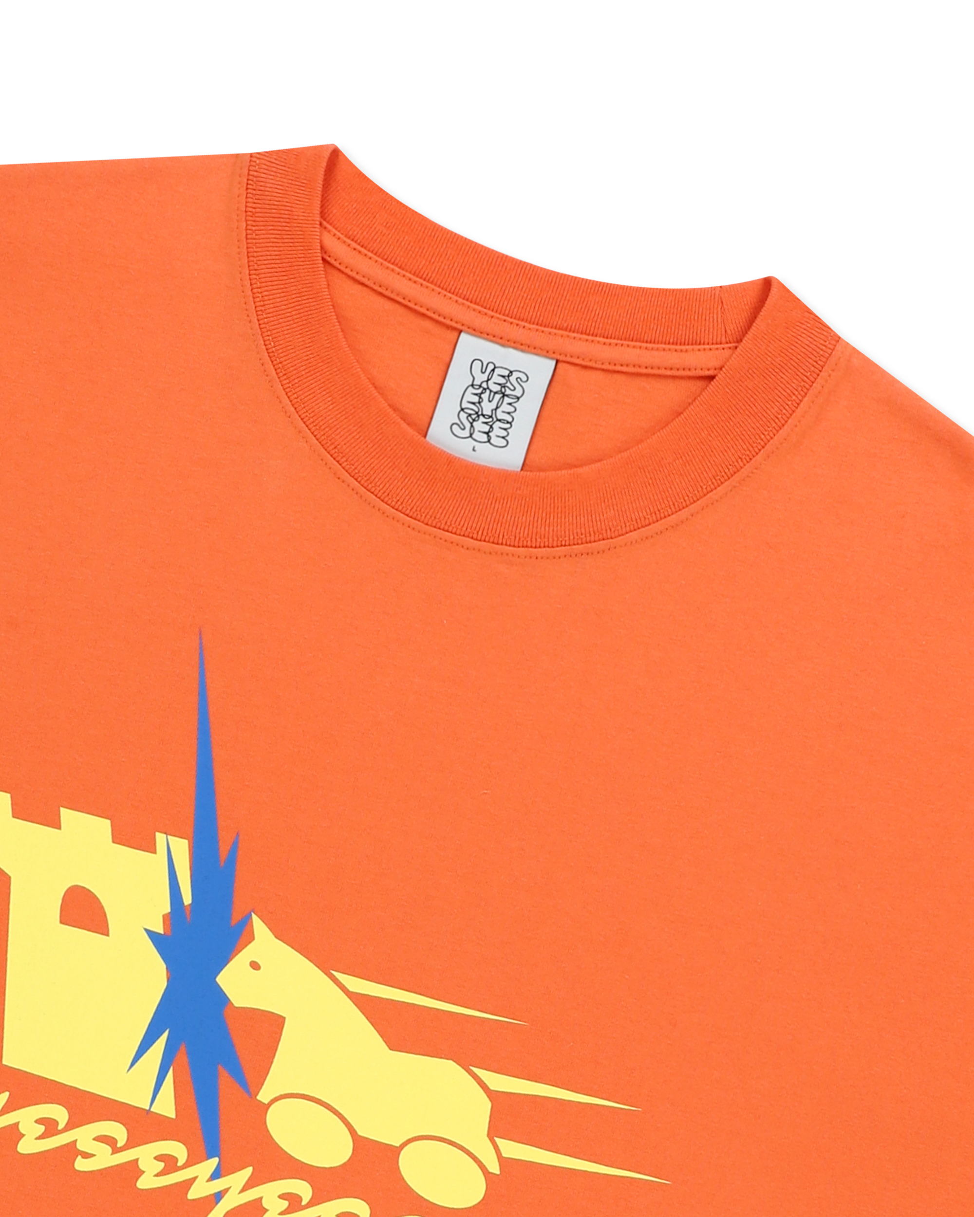 yeseyesee - Y.E.S Hobby Horse Tee (Orange) product image 5 | TRAB K-Fashion Australia