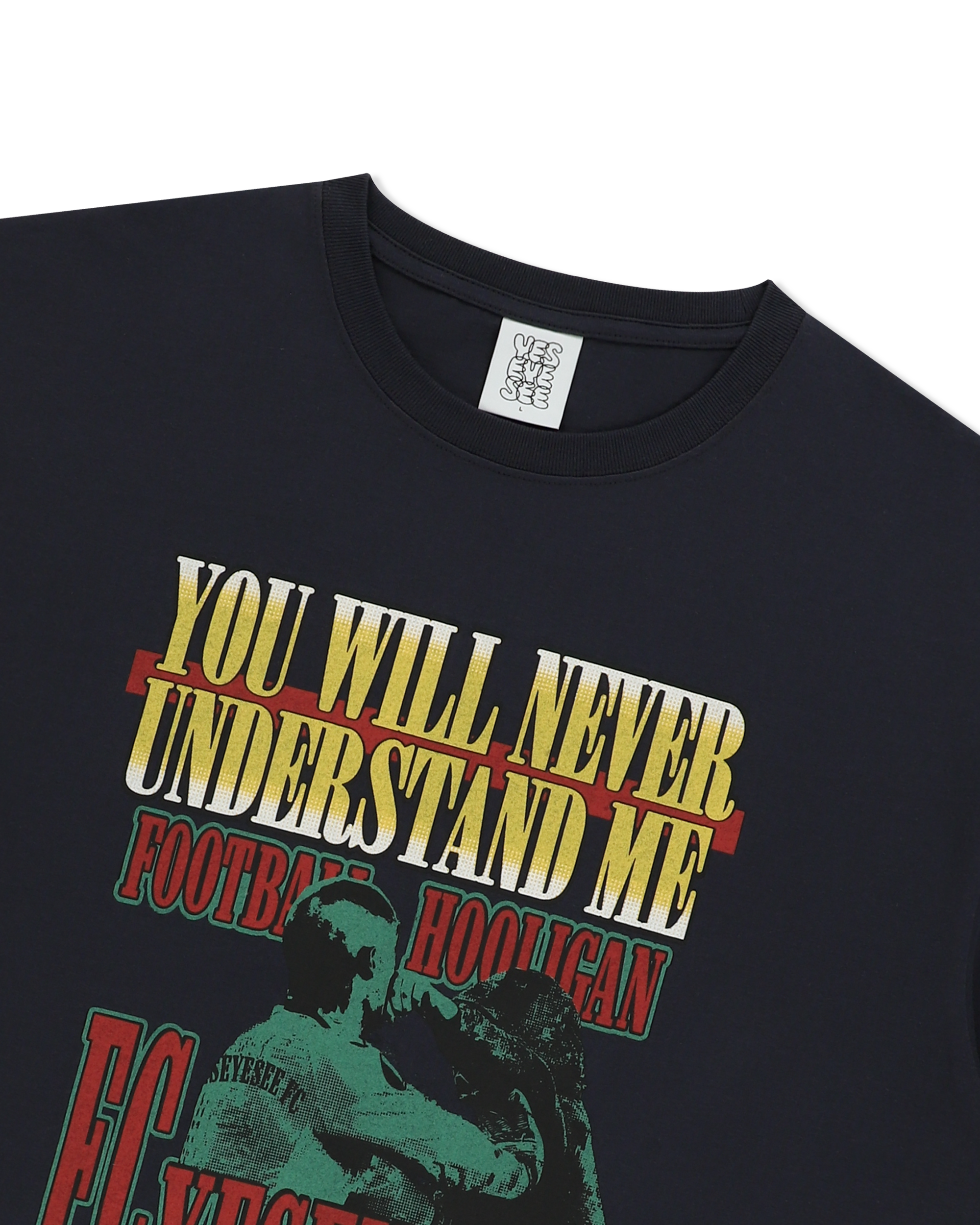yeseyesee - Y.E.S Hooligan Tee (Charcoal) product image 5 | TRAB K-Fashion Australia