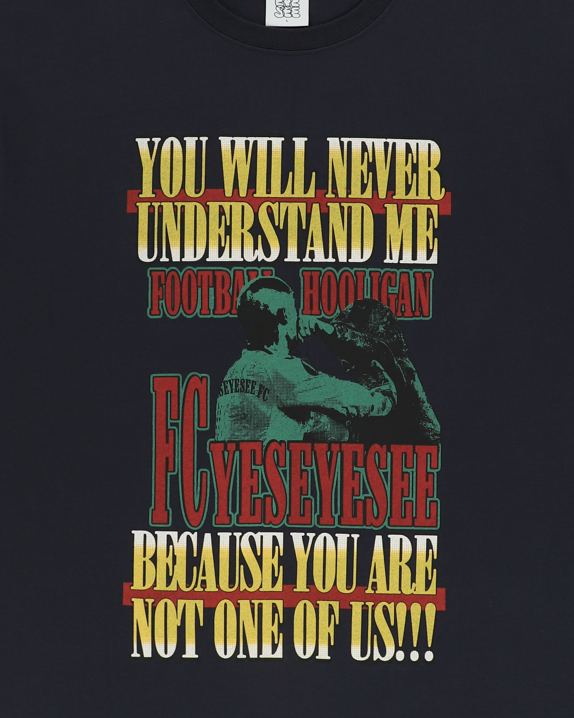 yeseyesee - Y.E.S Hooligan Tee (Charcoal) product image 6 | TRAB K-Fashion Australia