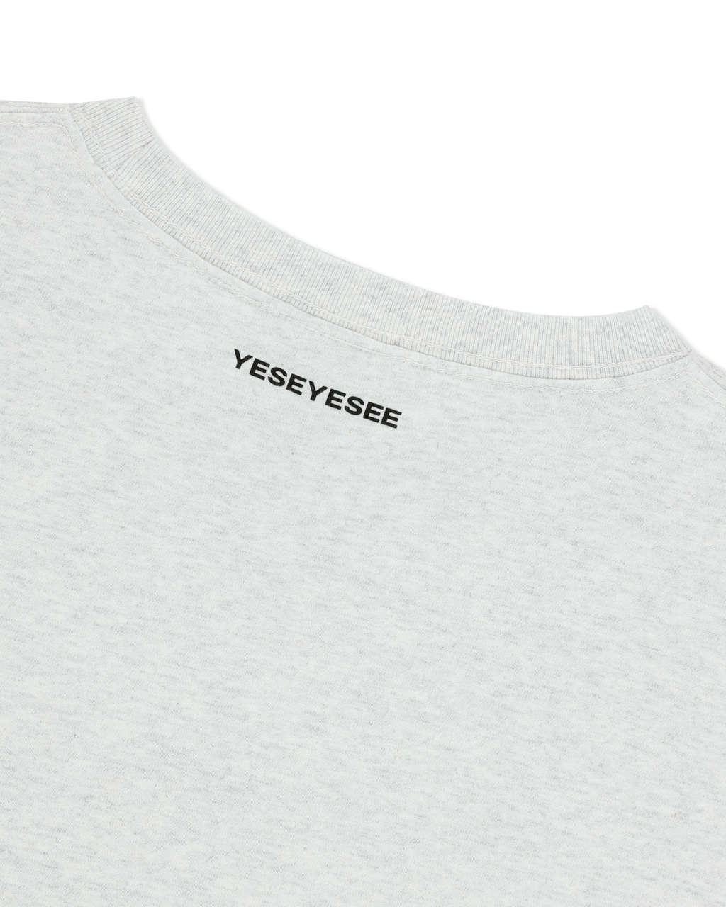 yeseyesee - Y.E.S Hooligan Tee (Light Grey) product image 4 | TRAB K-Fashion Australia