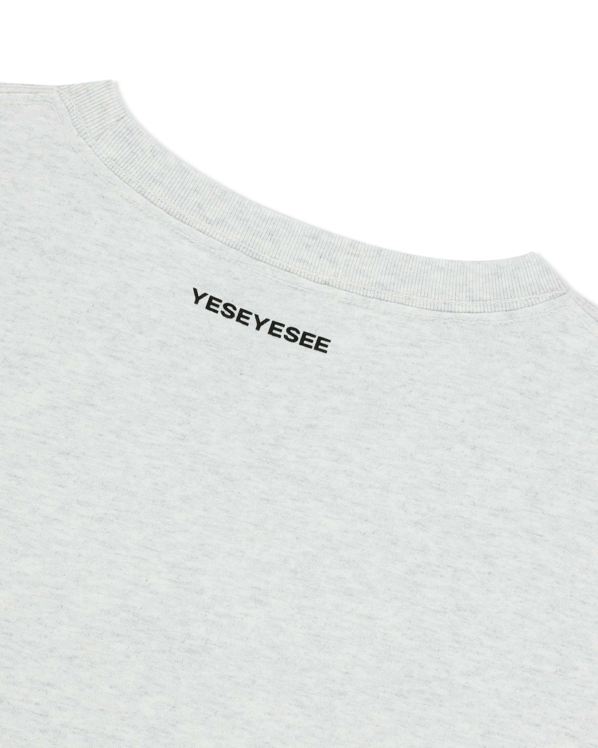 yeseyesee - Y.E.S Hooligan Tee (Light Grey) product image 4 | TRAB K-Fashion Australia