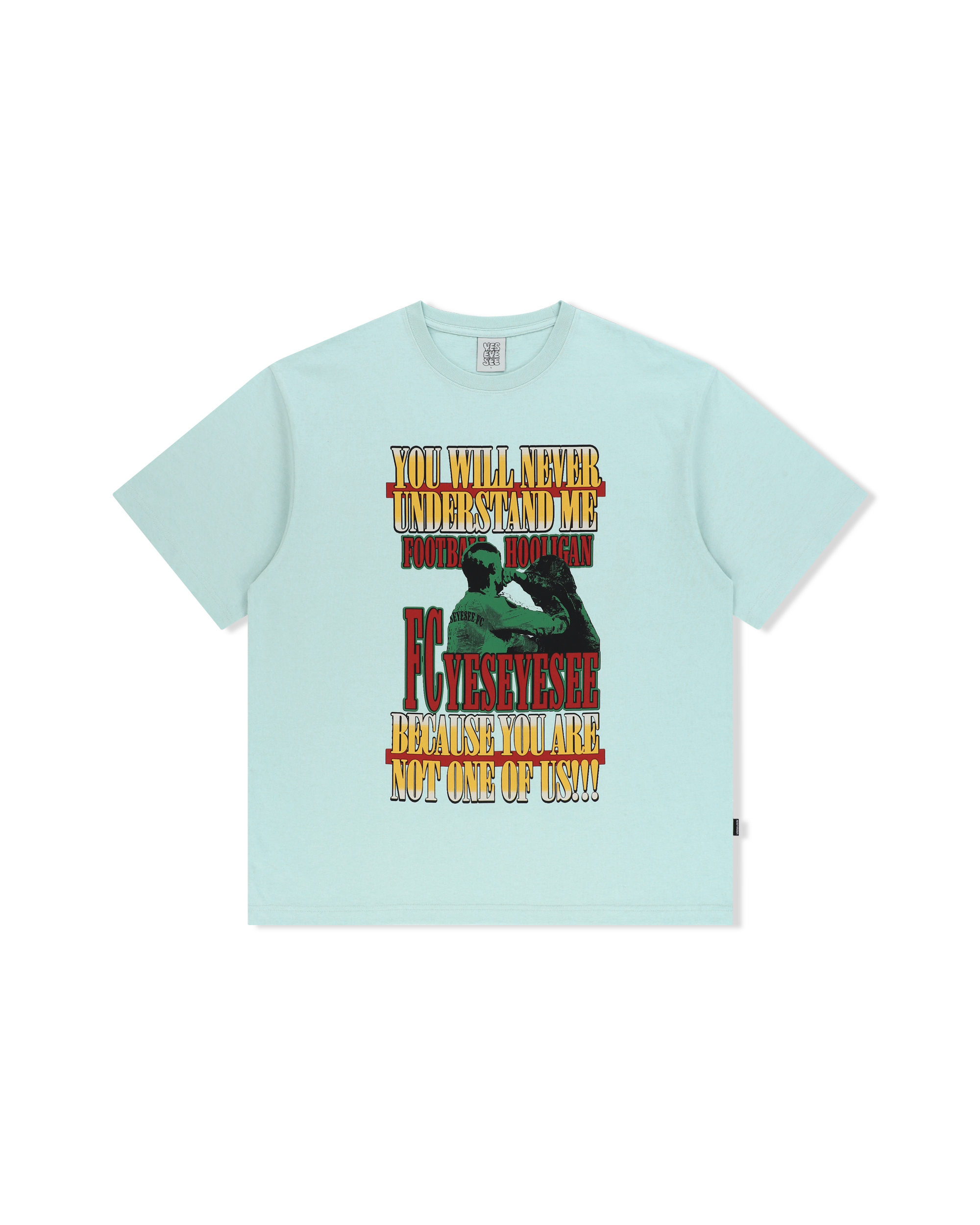 yeseyesee - Y.E.S Hooligan Tee (Slate) product image 1 | TRAB K-Fashion Australia