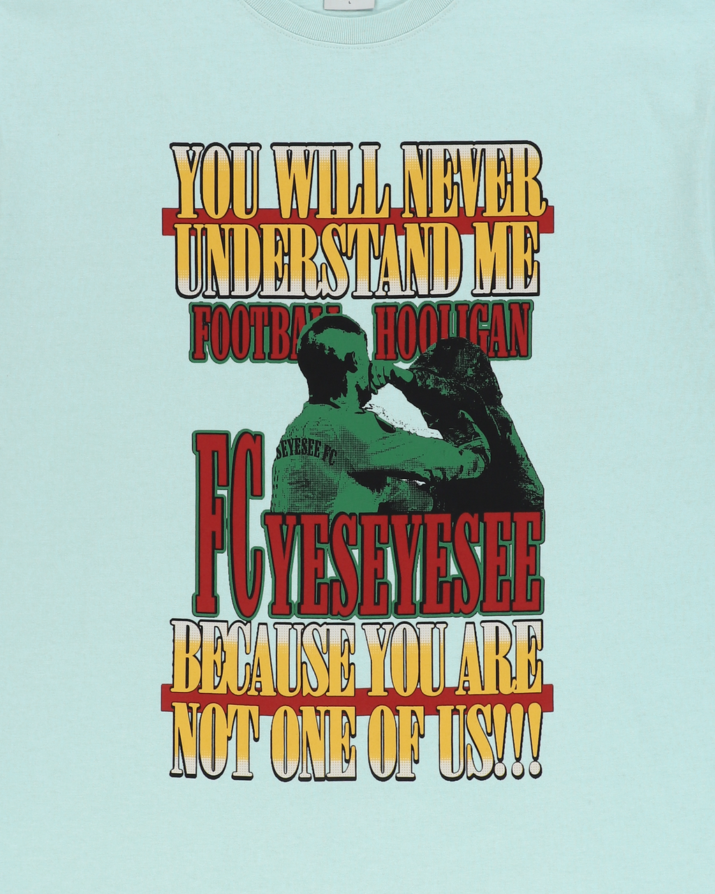 yeseyesee - Y.E.S Hooligan Tee (Slate) product image 6 | TRAB K-Fashion Australia