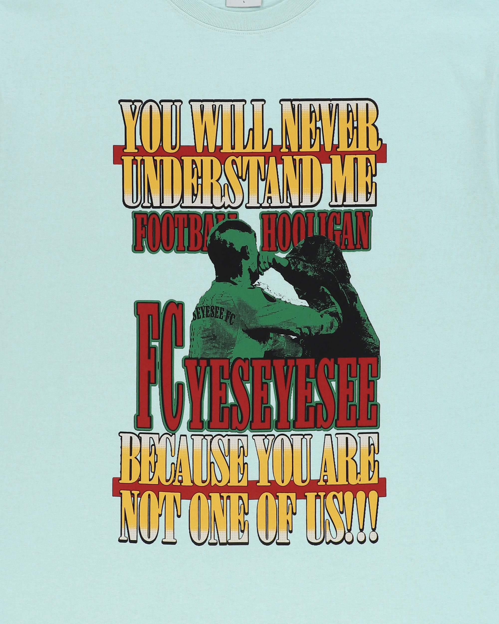yeseyesee - Y.E.S Hooligan Tee (Slate) product image 6 | TRAB K-Fashion Australia