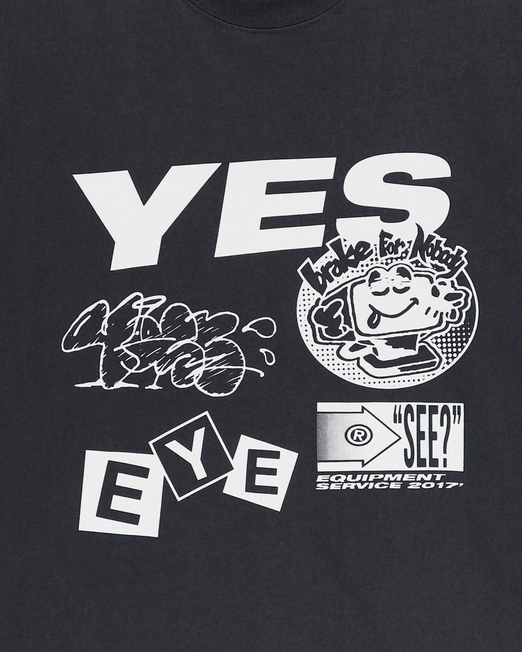 yeseyesee - Y.E.S Monitor L/S (Charcoal) product image 6 | TRAB K-Fashion Australia