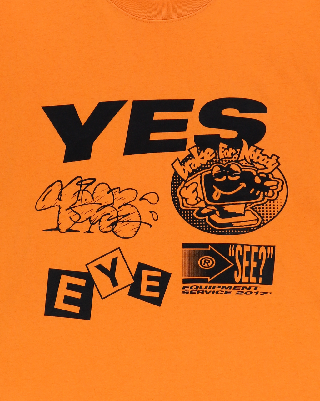 yeseyesee - Y.E.S Monitor L/S (Orange) product image 6 | TRAB K-Fashion Australia