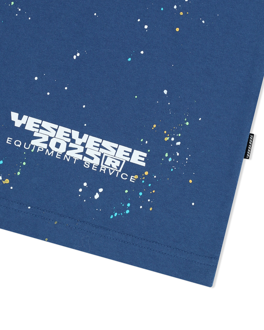 yeseyesee - Y.E.S Multi Painted Tee (Cobalt Blue) product image 4 | TRAB K-Fashion Australia
