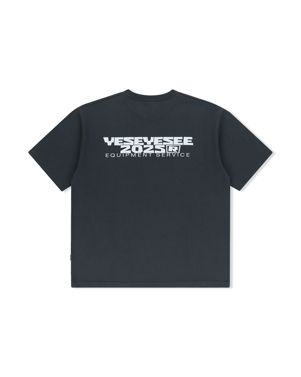 yeseyesee - Y.E.S Multi Painted Tee (Charcoal) product image 2 | TRAB K-Fashion Australia