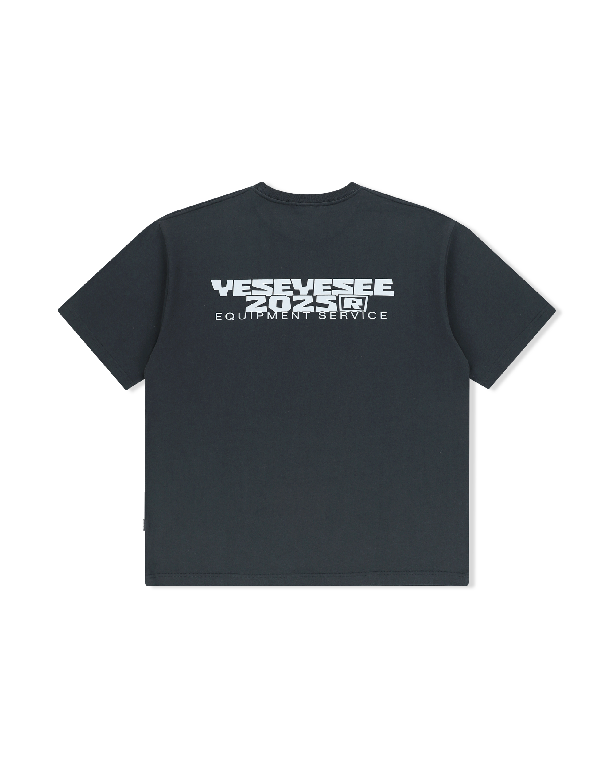 yeseyesee - Y.E.S Multi Painted Tee (Charcoal) product image 2 | TRAB K-Fashion Australia