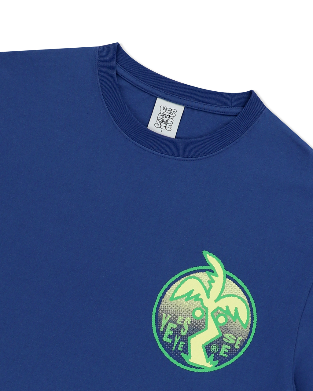 yeseyesee - Y.E.S Palm Tree Tee (Cobalt Blue) product image 3 | TRAB K-Fashion Australia
