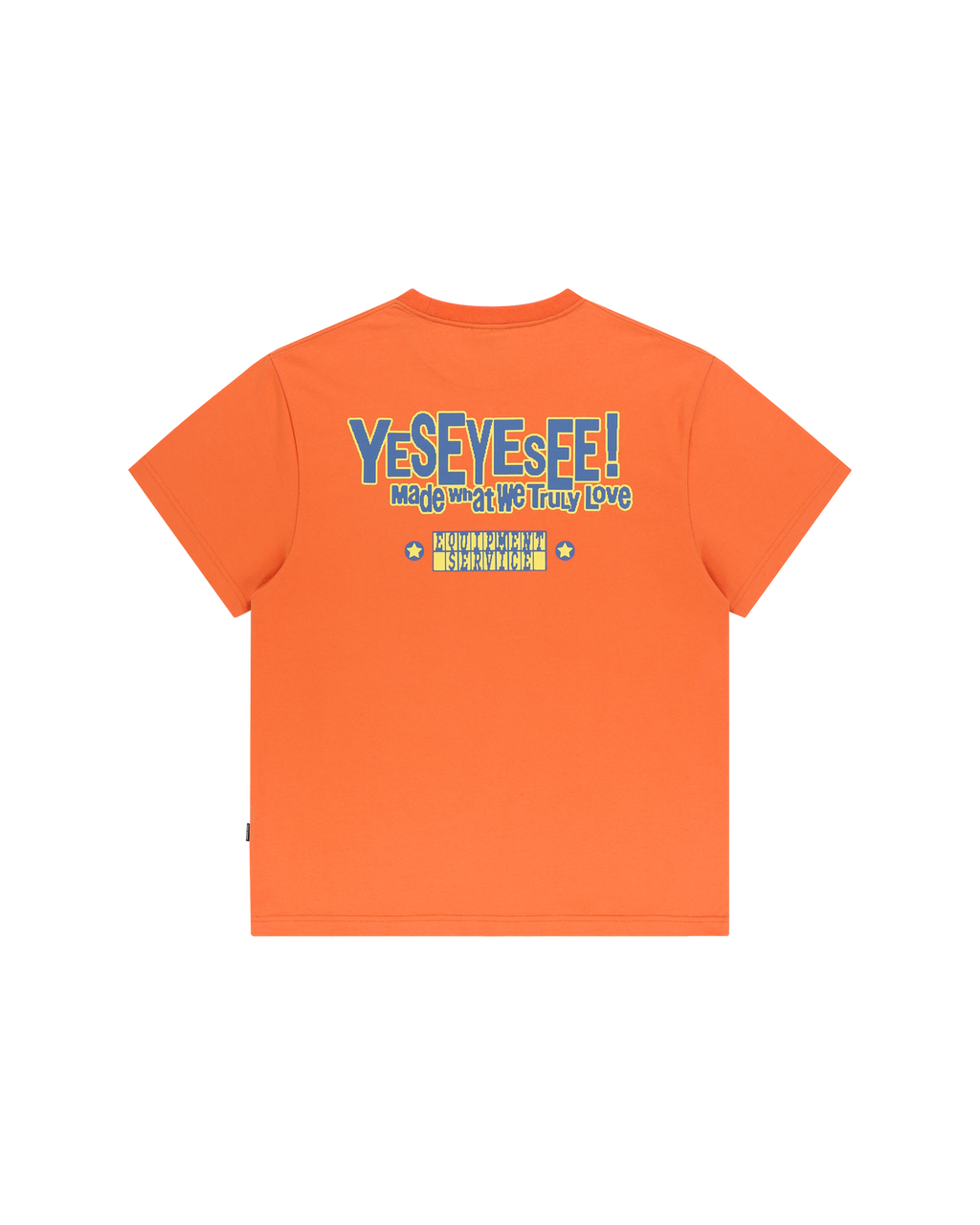 yeseyesee - Y.E.S Palm Tree Tee (Orange) product image 2 | TRAB K-Fashion Australia