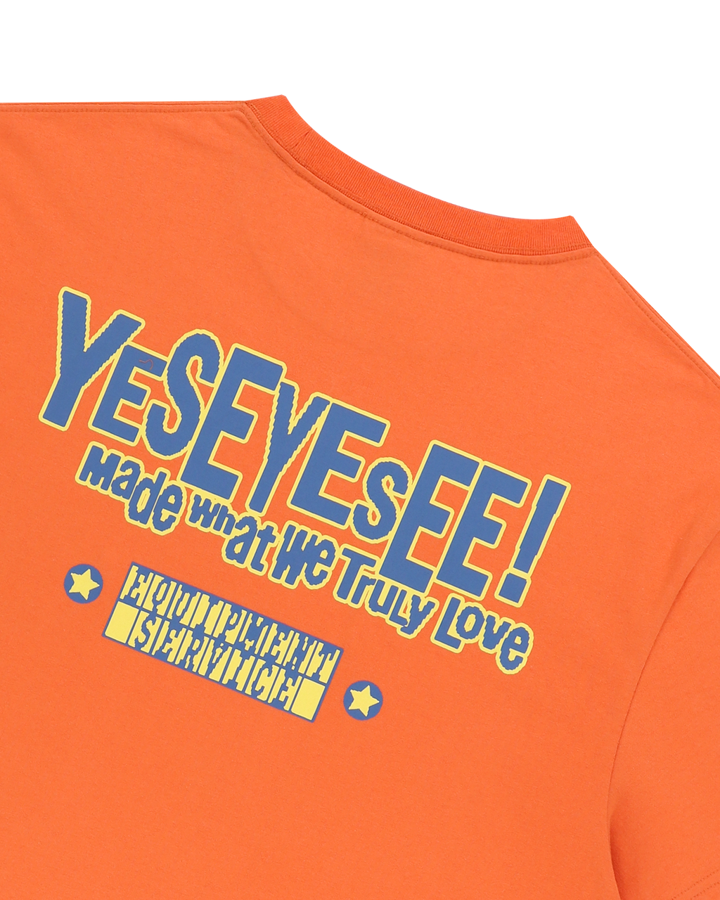 yeseyesee - Y.E.S Palm Tree Tee (Orange) product image 5 | TRAB K-Fashion Australia