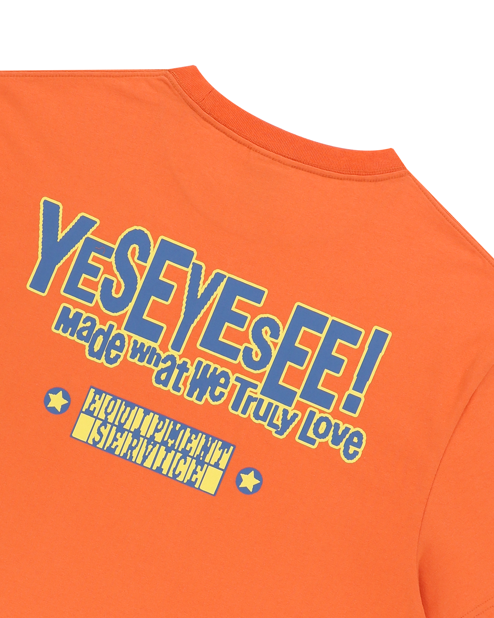 yeseyesee - Y.E.S Palm Tree Tee (Orange) product image 5 | TRAB K-Fashion Australia