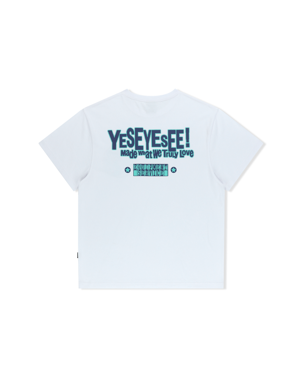 yeseyesee - Y.E.S Palm Tree Tee (White) product image 2 | TRAB K-Fashion Australia