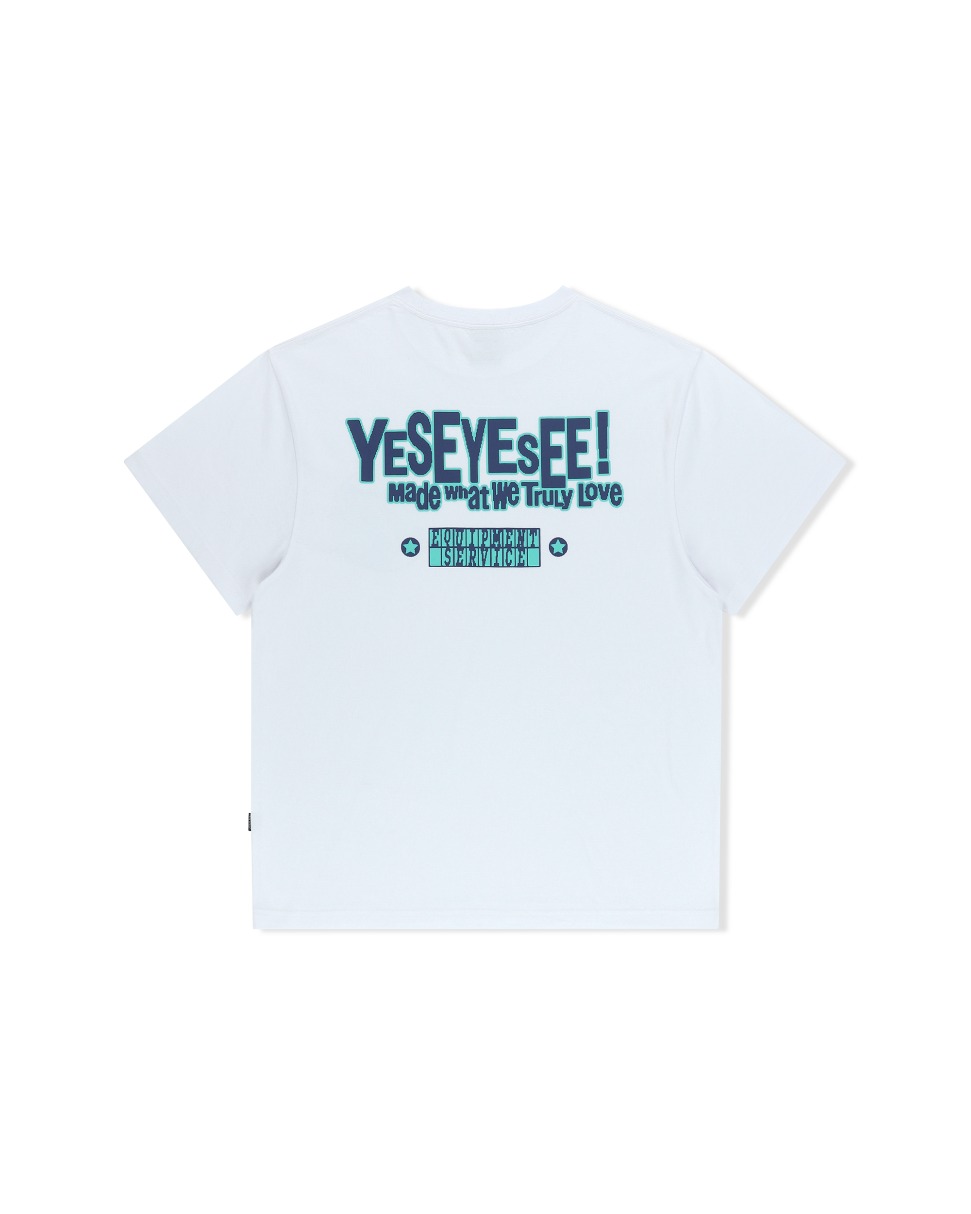 yeseyesee - Y.E.S Palm Tree Tee (White) product image 2 | TRAB K-Fashion Australia