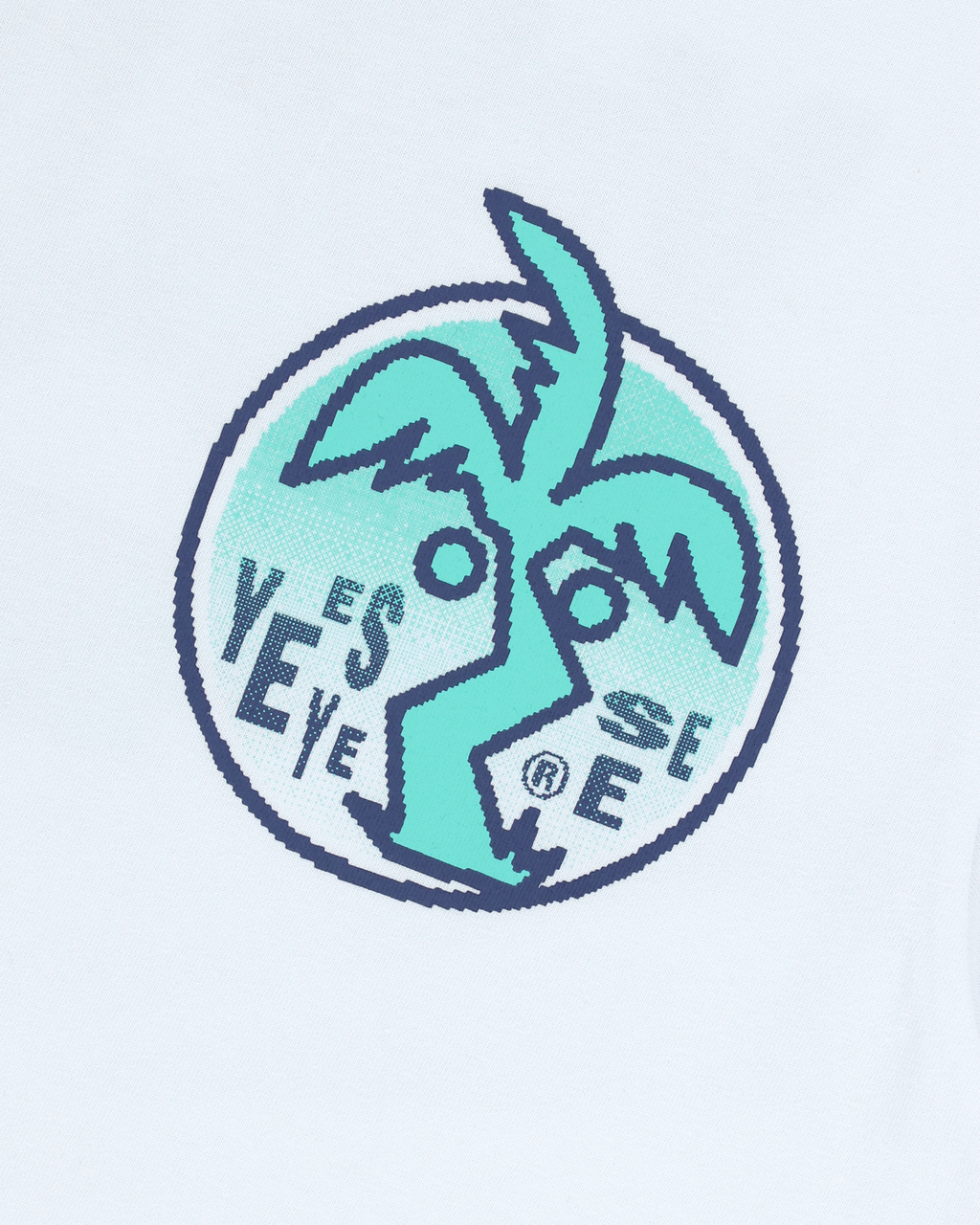 yeseyesee - Y.E.S Palm Tree Tee (White) product image 4 | TRAB K-Fashion Australia