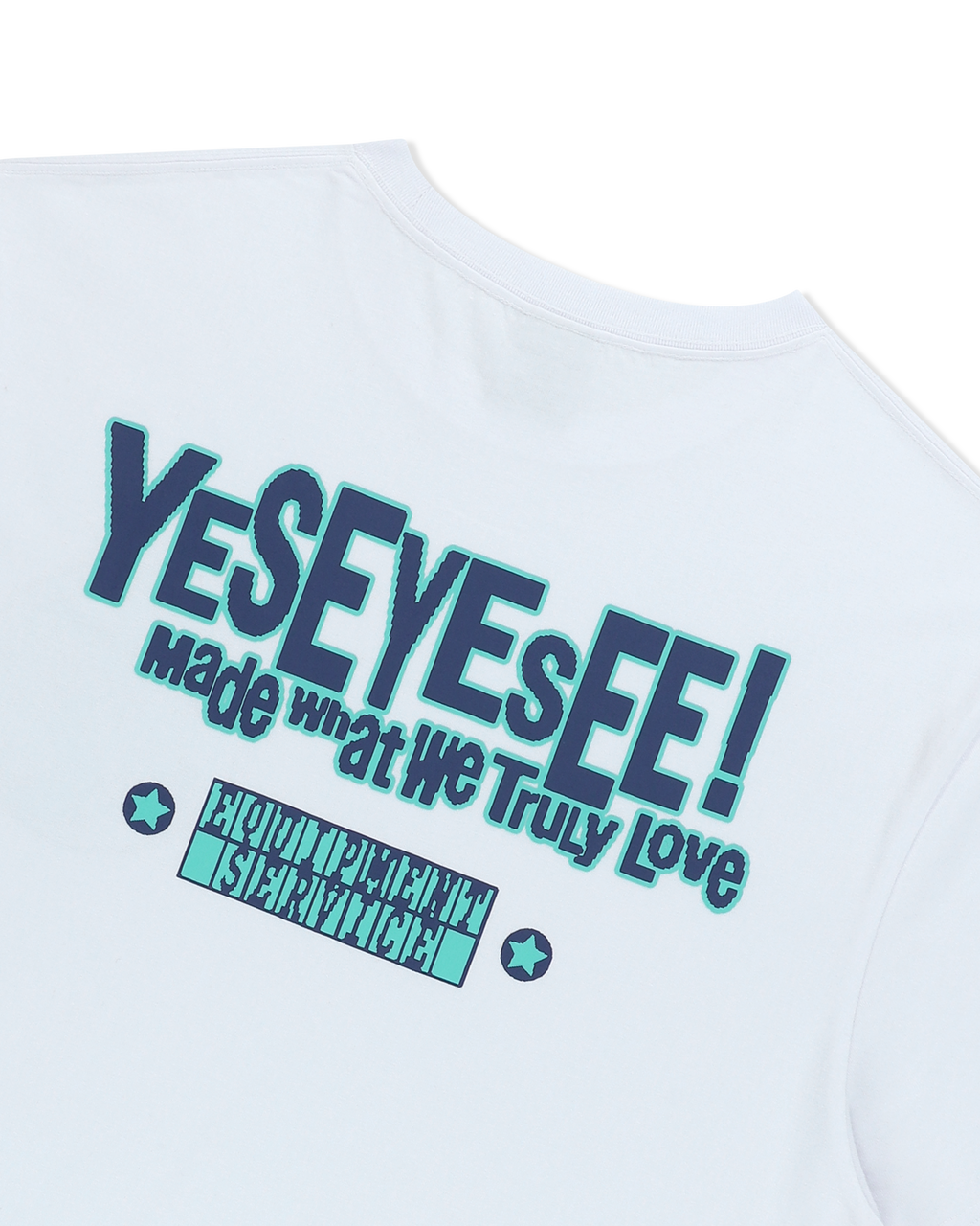 yeseyesee - Y.E.S Palm Tree Tee (White) product image 5 | TRAB K-Fashion Australia