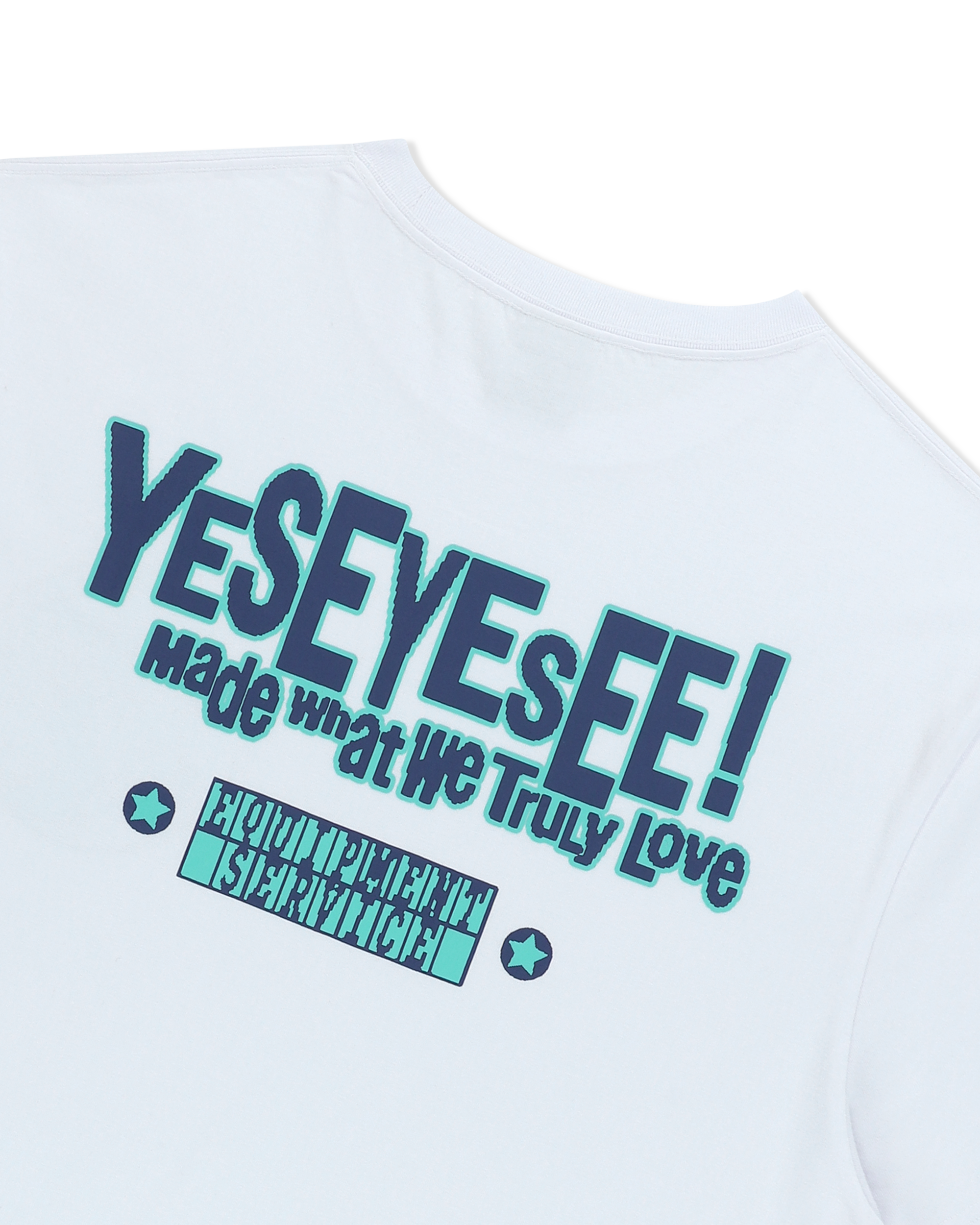 yeseyesee - Y.E.S Palm Tree Tee (White) product image 5 | TRAB K-Fashion Australia