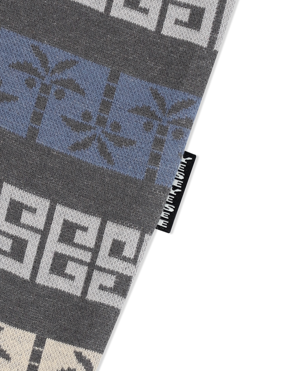 yeseyesee - Y.E.S Palm Jacquard L/S (Charcoal) product image 4 | TRAB K-Fashion Australia