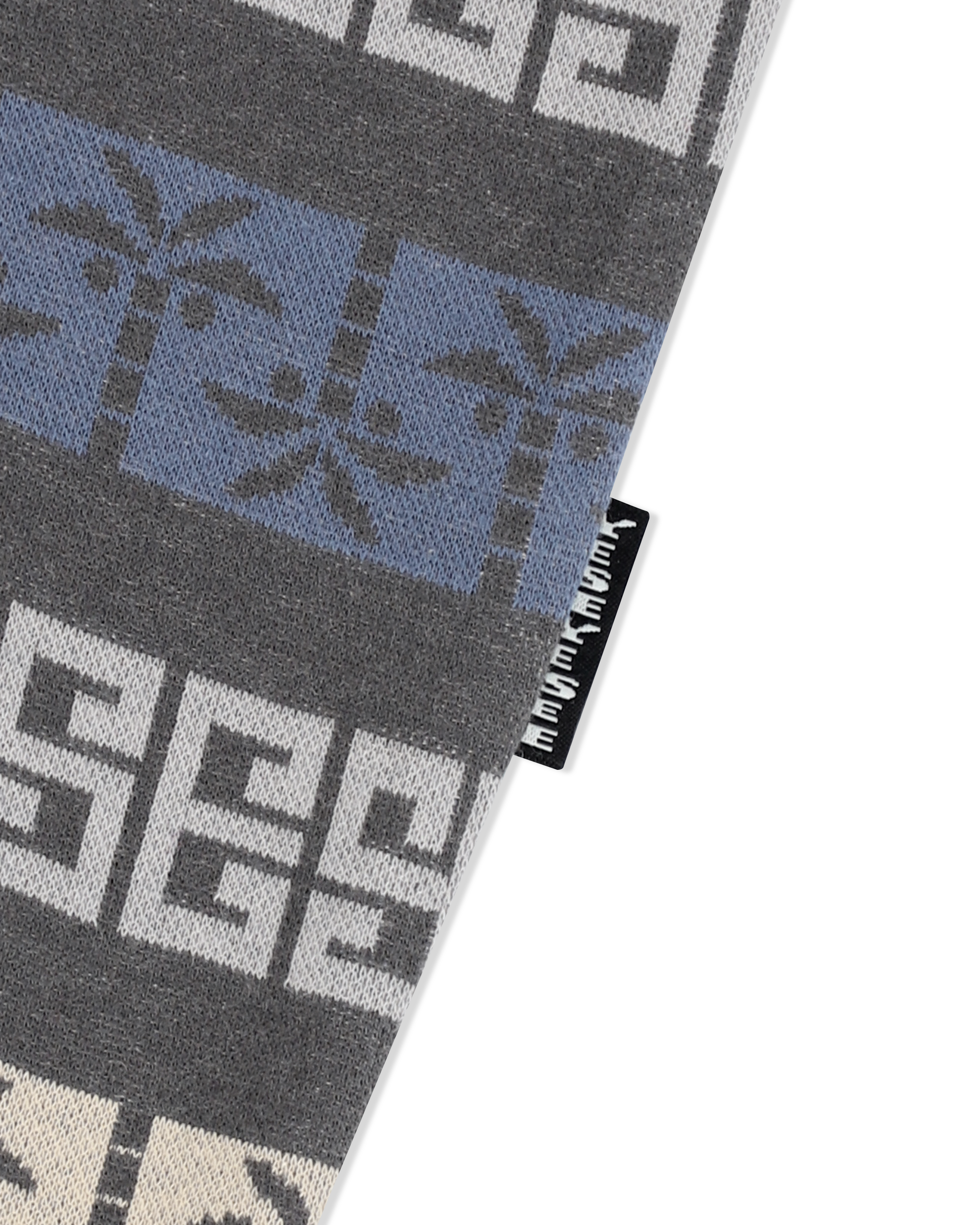yeseyesee - Y.E.S Palm Jacquard L/S (Charcoal) product image 4 | TRAB K-Fashion Australia