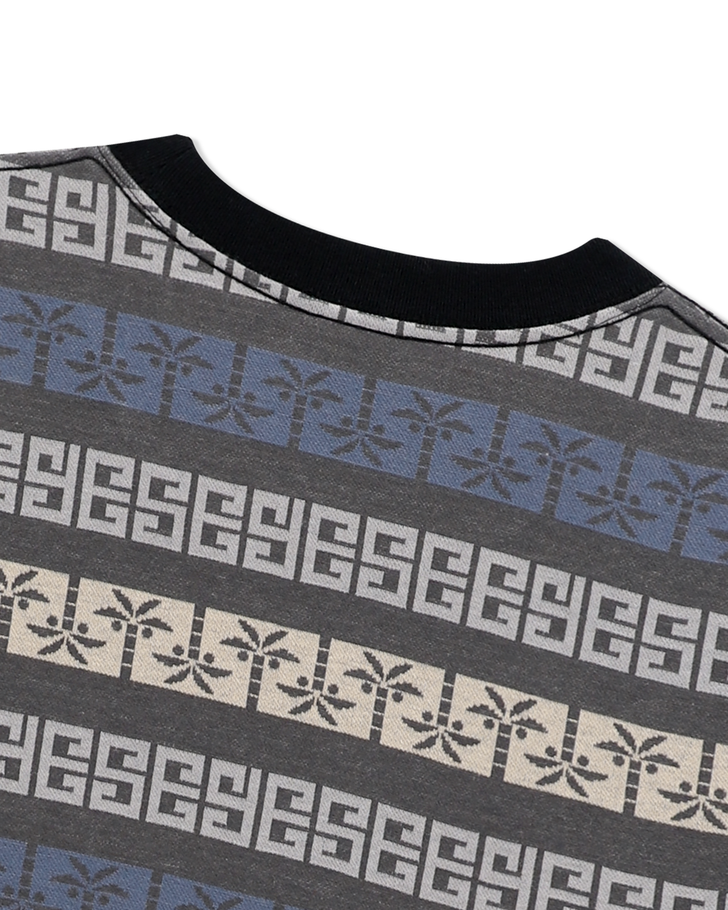 yeseyesee - Y.E.S Palm Jacquard L/S (Charcoal) product image 5 | TRAB K-Fashion Australia