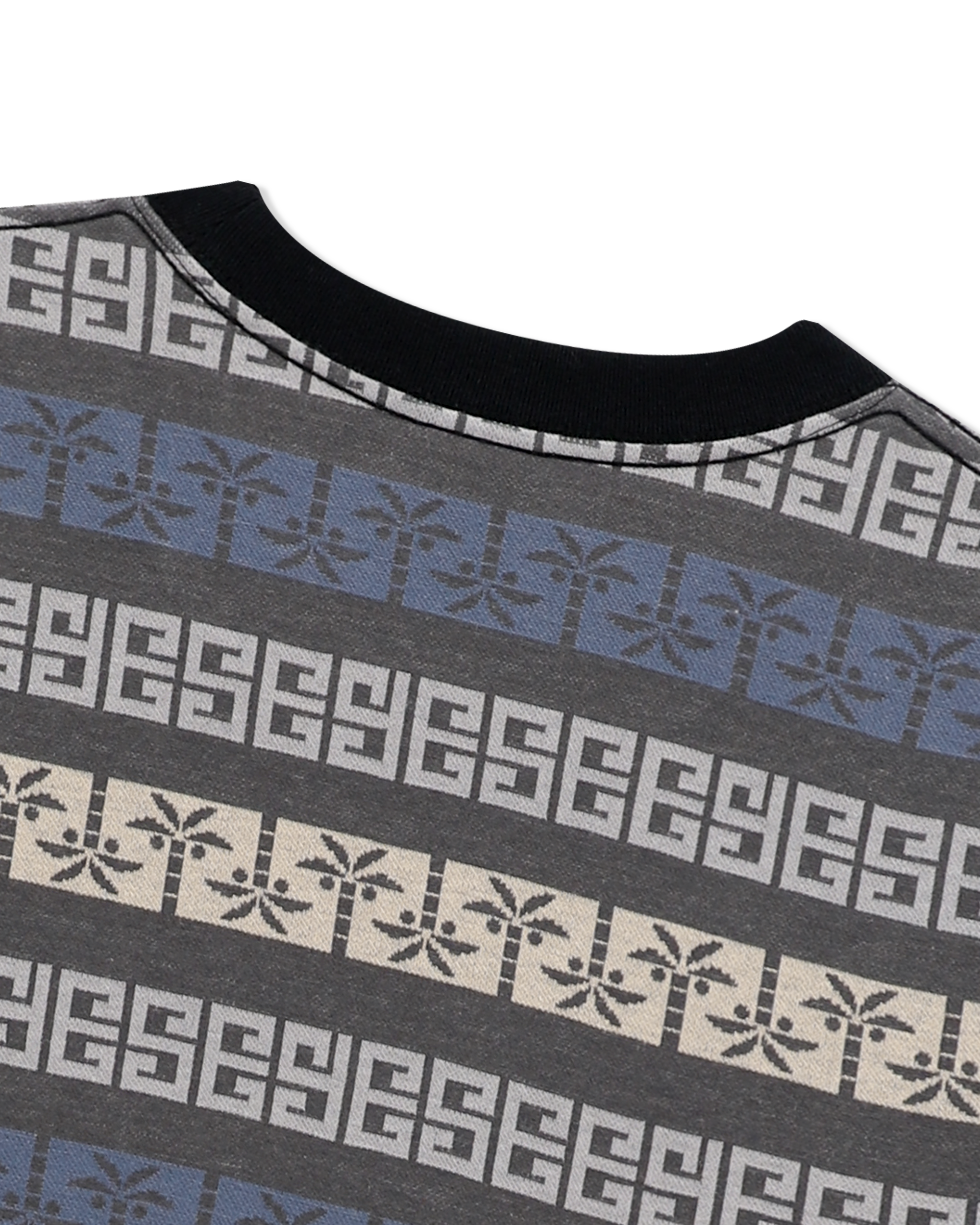 yeseyesee - Y.E.S Palm Jacquard L/S (Charcoal) product image 5 | TRAB K-Fashion Australia