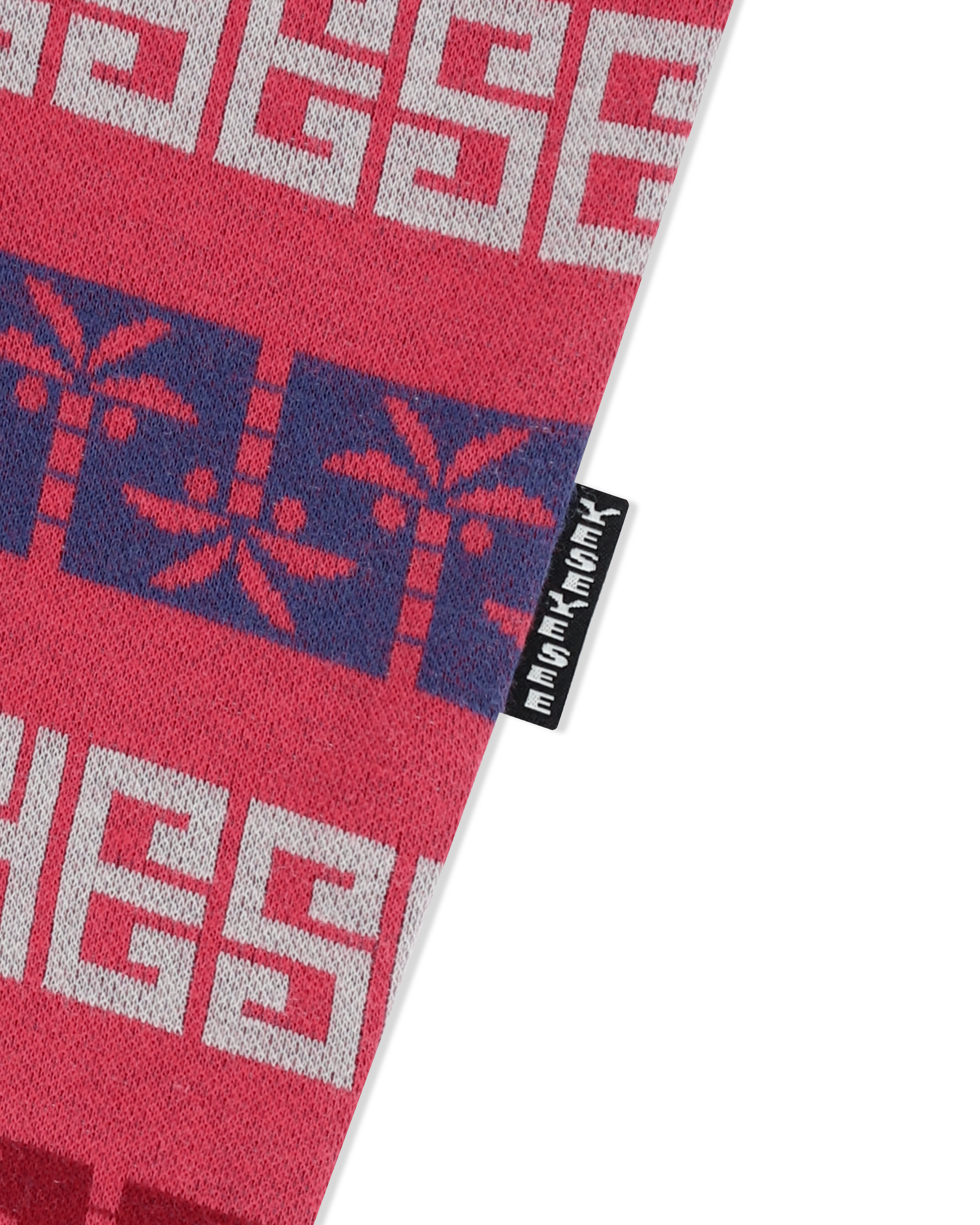 yeseyesee - Y.E.S Palm Jacquard L/S (Red) product image 4 | TRAB K-Fashion Australia