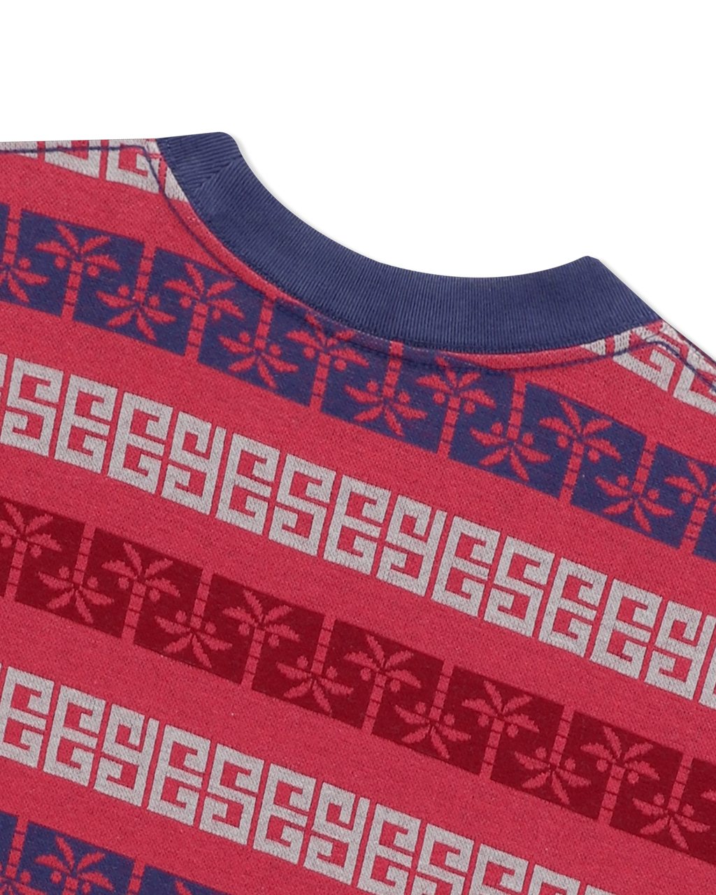 yeseyesee - Y.E.S Palm Jacquard L/S (Red) product image 5 | TRAB K-Fashion Australia