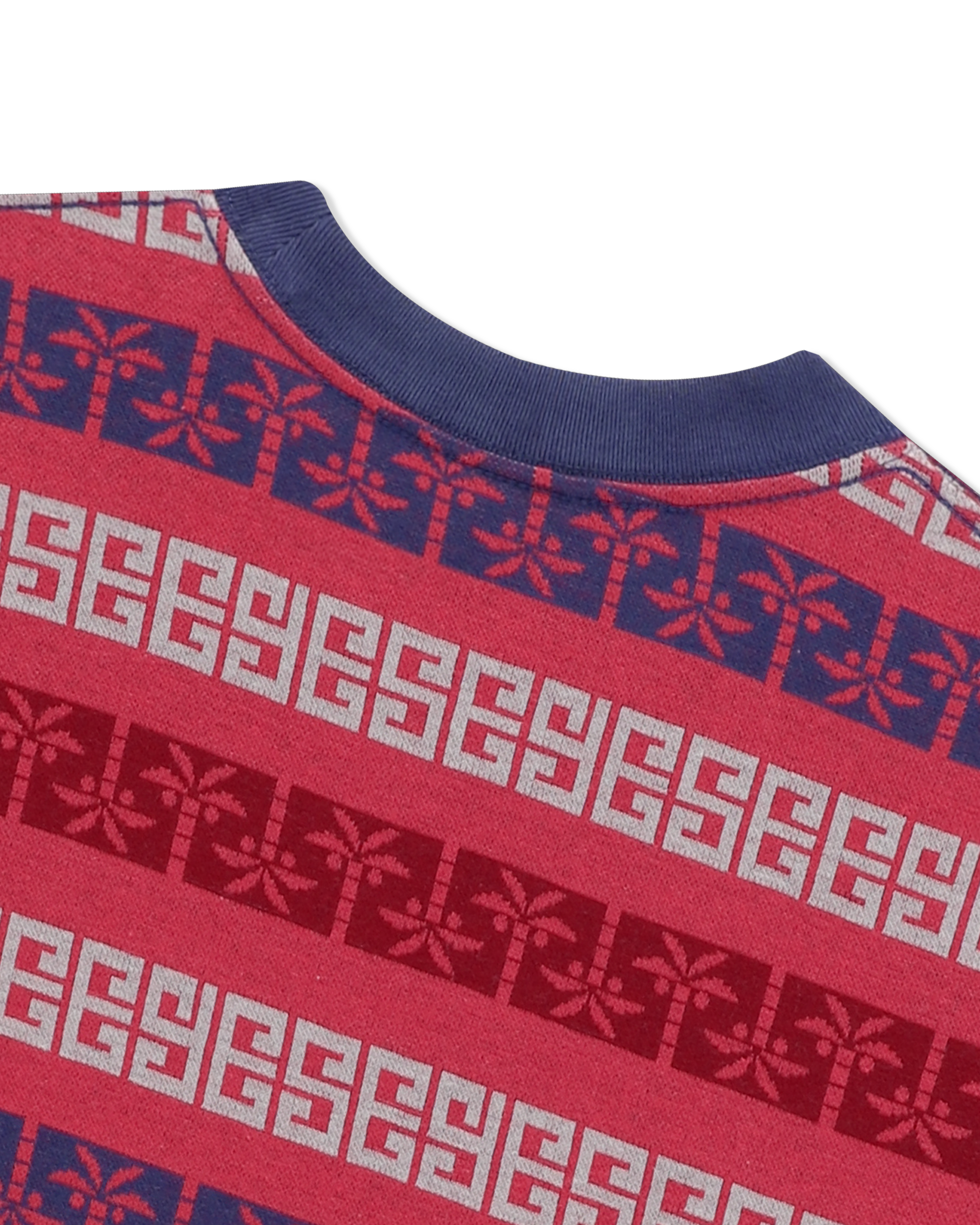 yeseyesee - Y.E.S Palm Jacquard L/S (Red) product image 5 | TRAB K-Fashion Australia