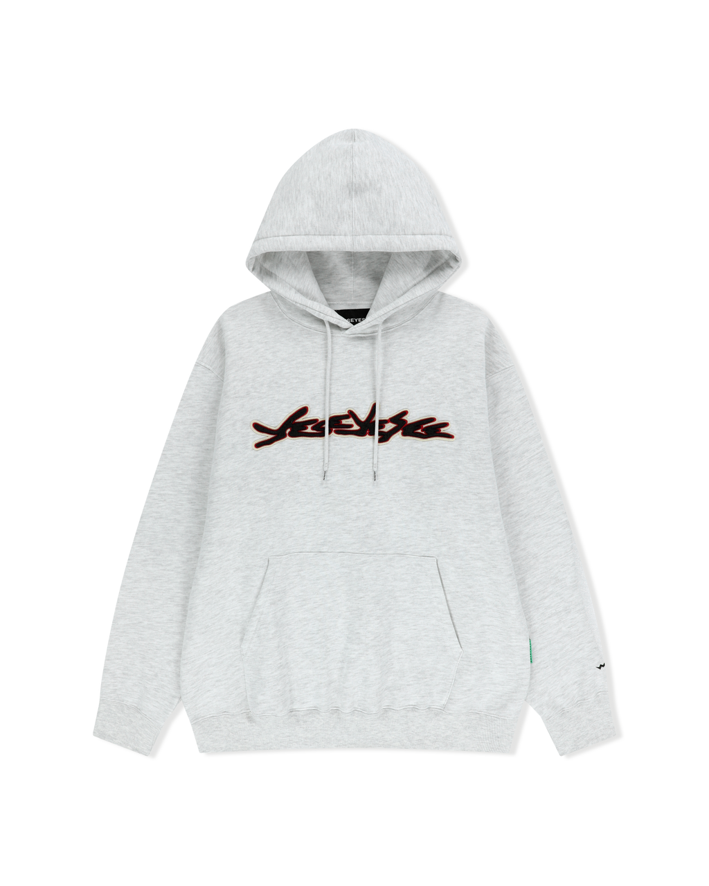 yeseyesee - Y.E.S Sign Logo Hoodie (Light Grey) product image 1 | TRAB K-Fashion Australia