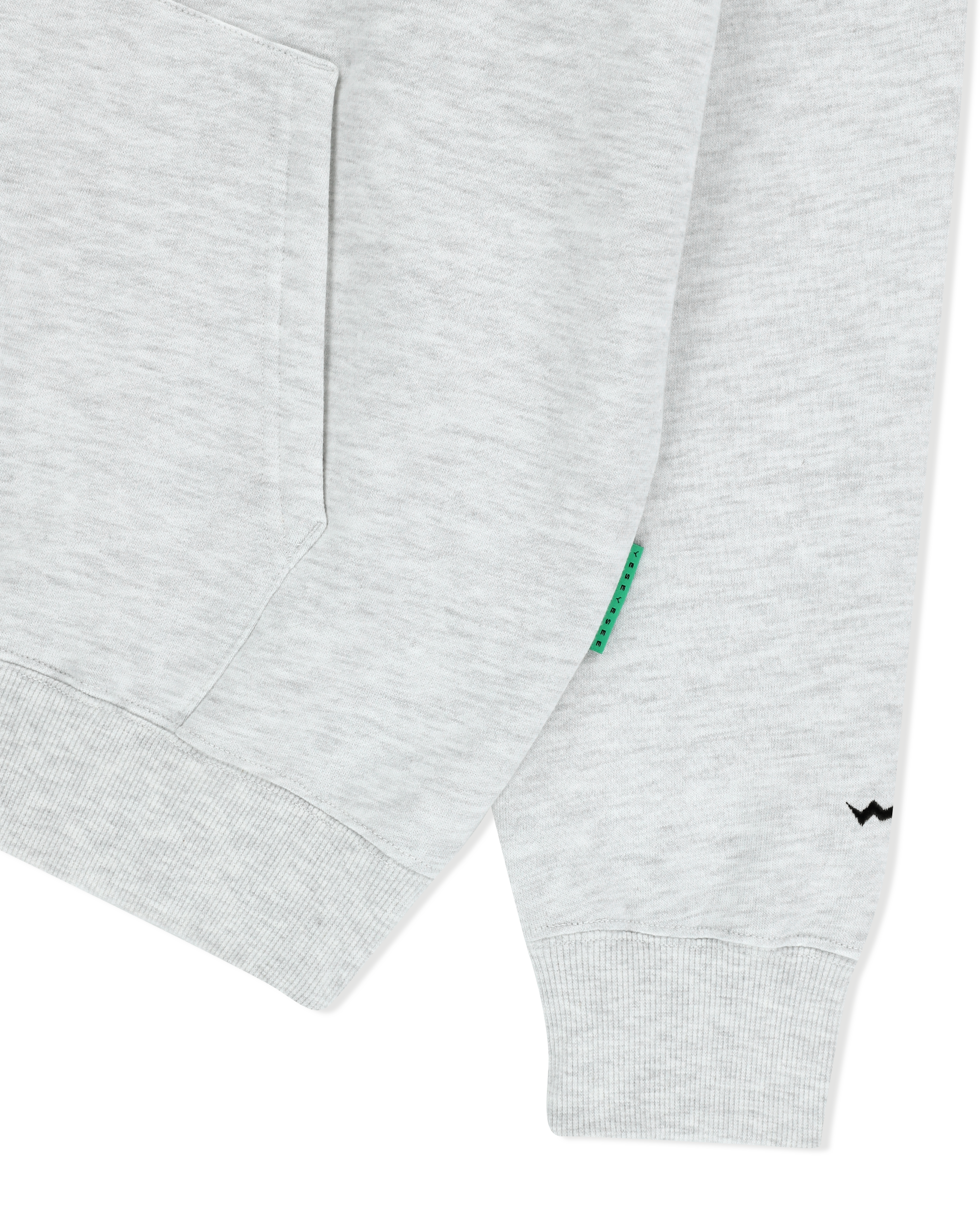 yeseyesee - Y.E.S Sign Logo Hoodie (Light Grey) product image 3 | TRAB K-Fashion Australia