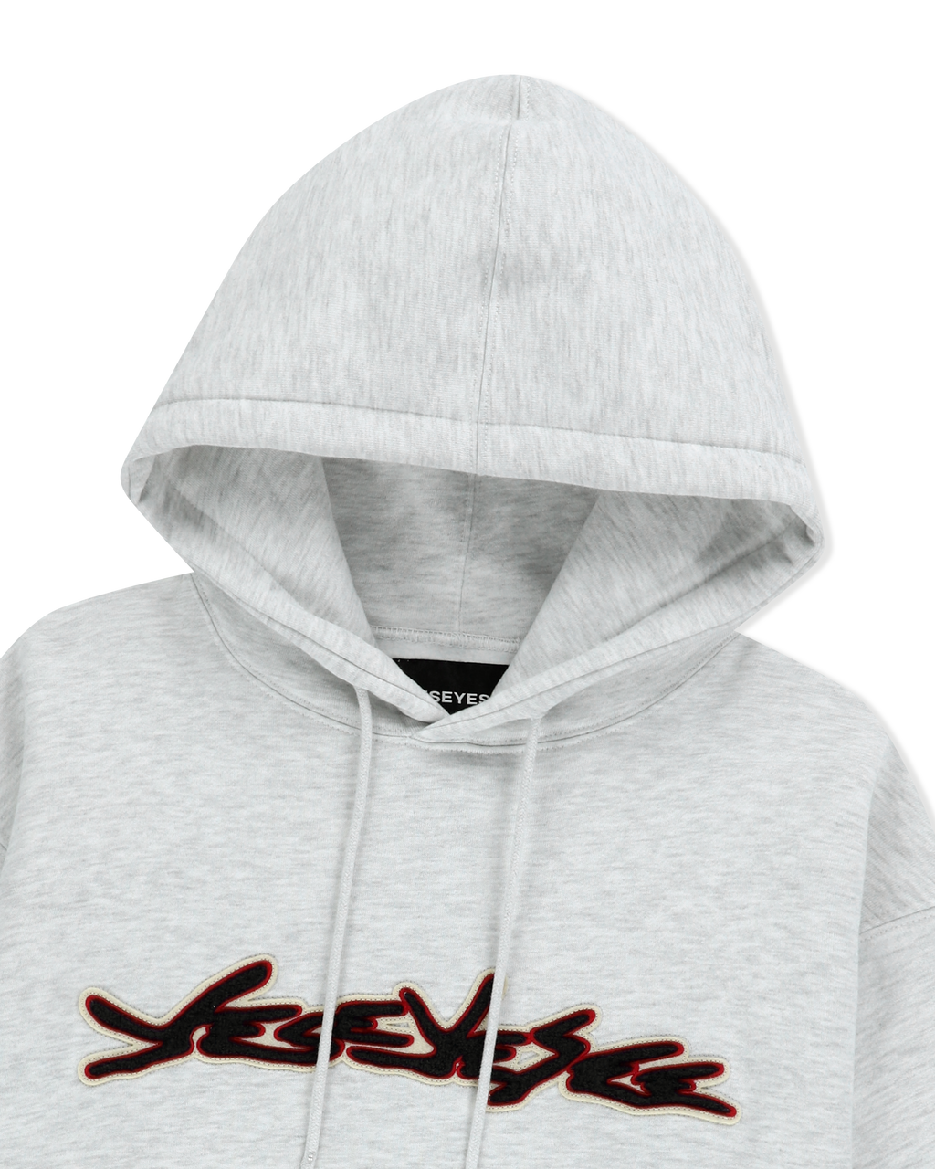 yeseyesee - Y.E.S Sign Logo Hoodie (Light Grey) product image 6 | TRAB K-Fashion Australia