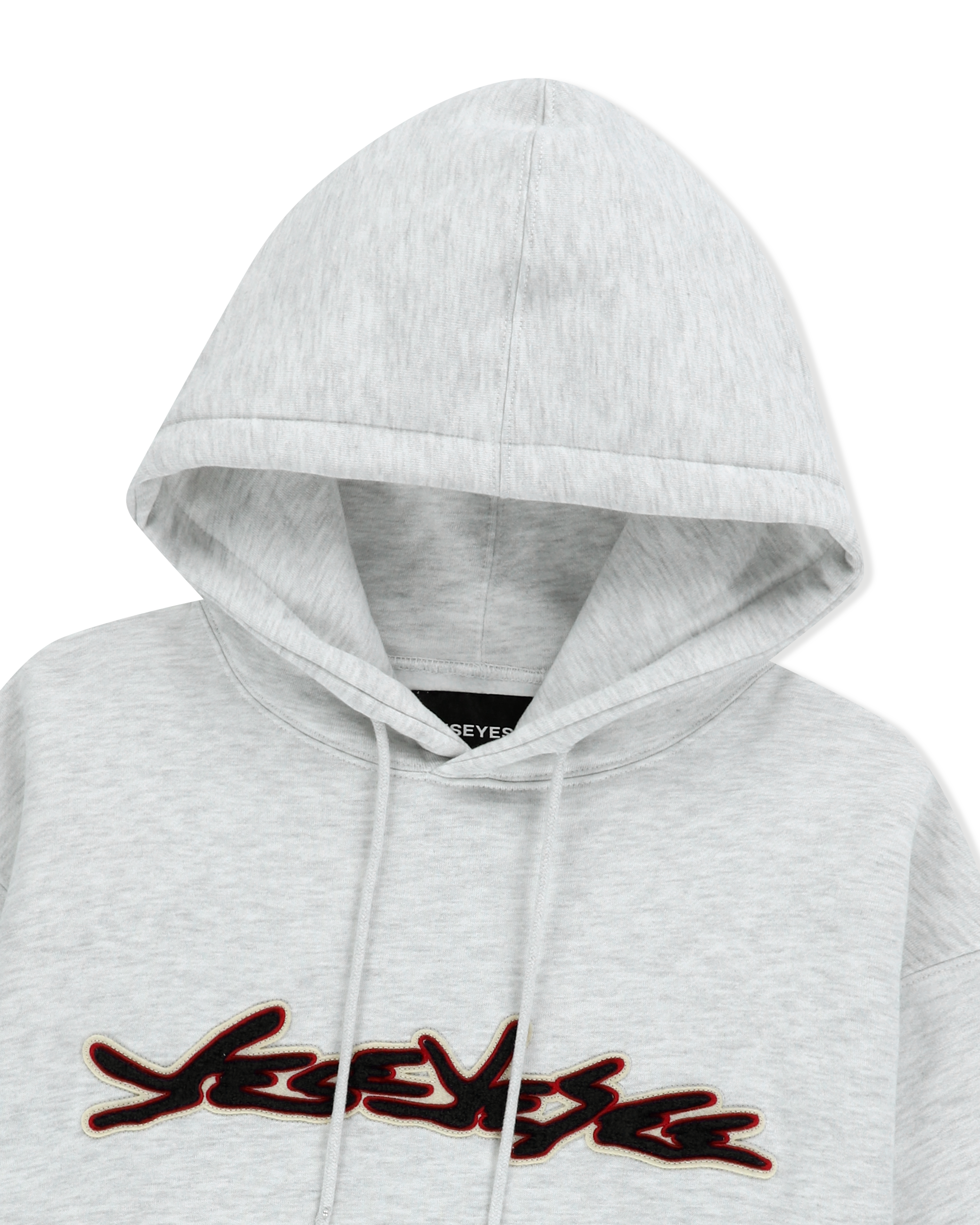 yeseyesee - Y.E.S Sign Logo Hoodie (Light Grey) product image 6 | TRAB K-Fashion Australia