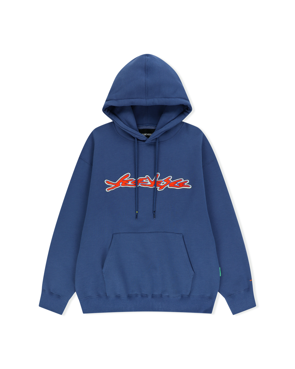 yeseyesee - Y.E.S Sign Logo Hoodie (Cobalt Blue) product image 1 | TRAB K-Fashion Australia
