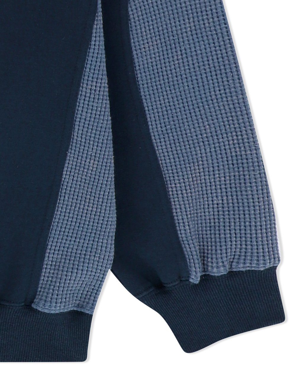 yeseyesee - Y.E.S Waffle Sweatshirt (Navy) product image 5 | TRAB K-Fashion Australia