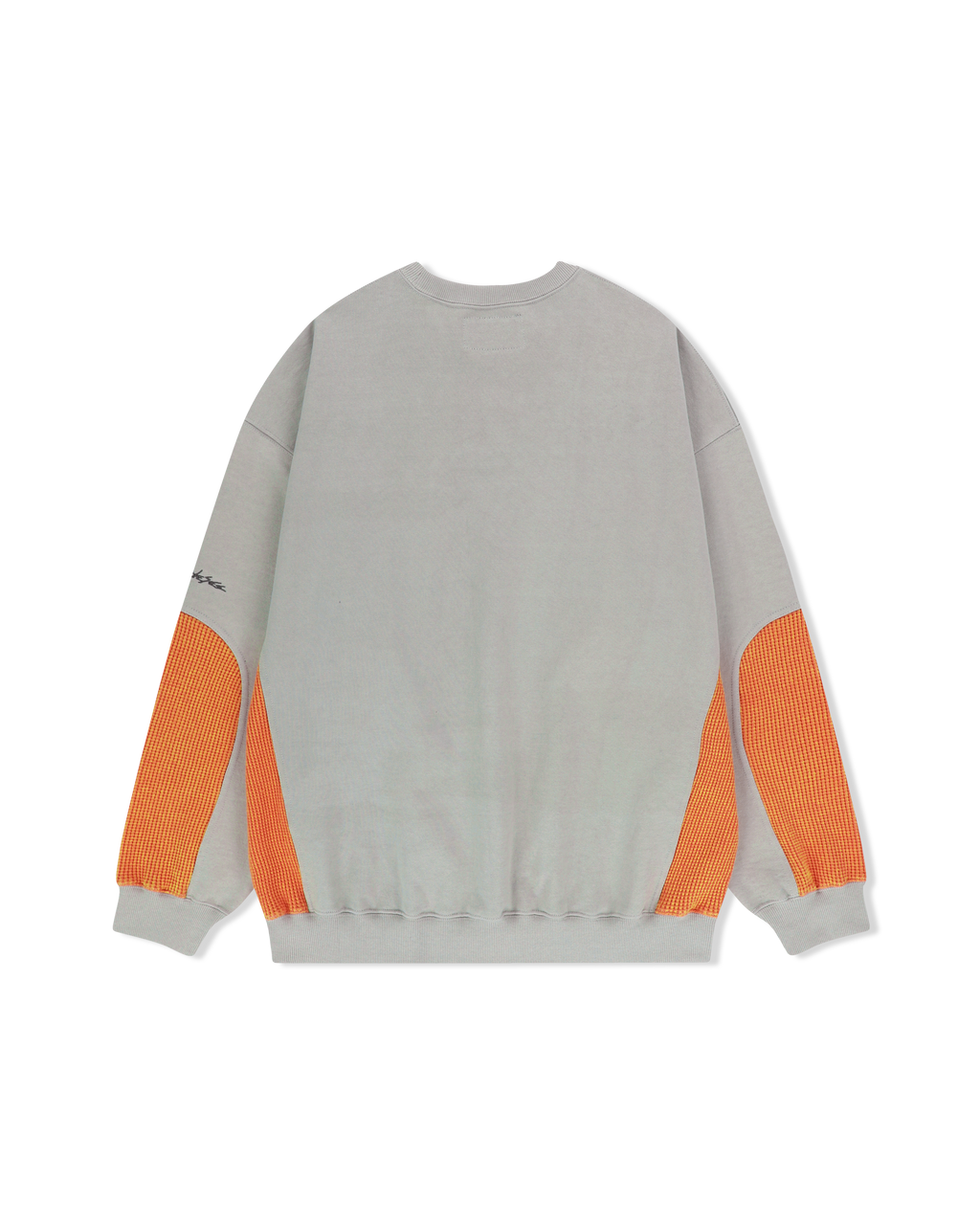 yeseyesee - Y.E.S Waffle Sweatshirt (Stone) product image 2 | TRAB K-Fashion Australia