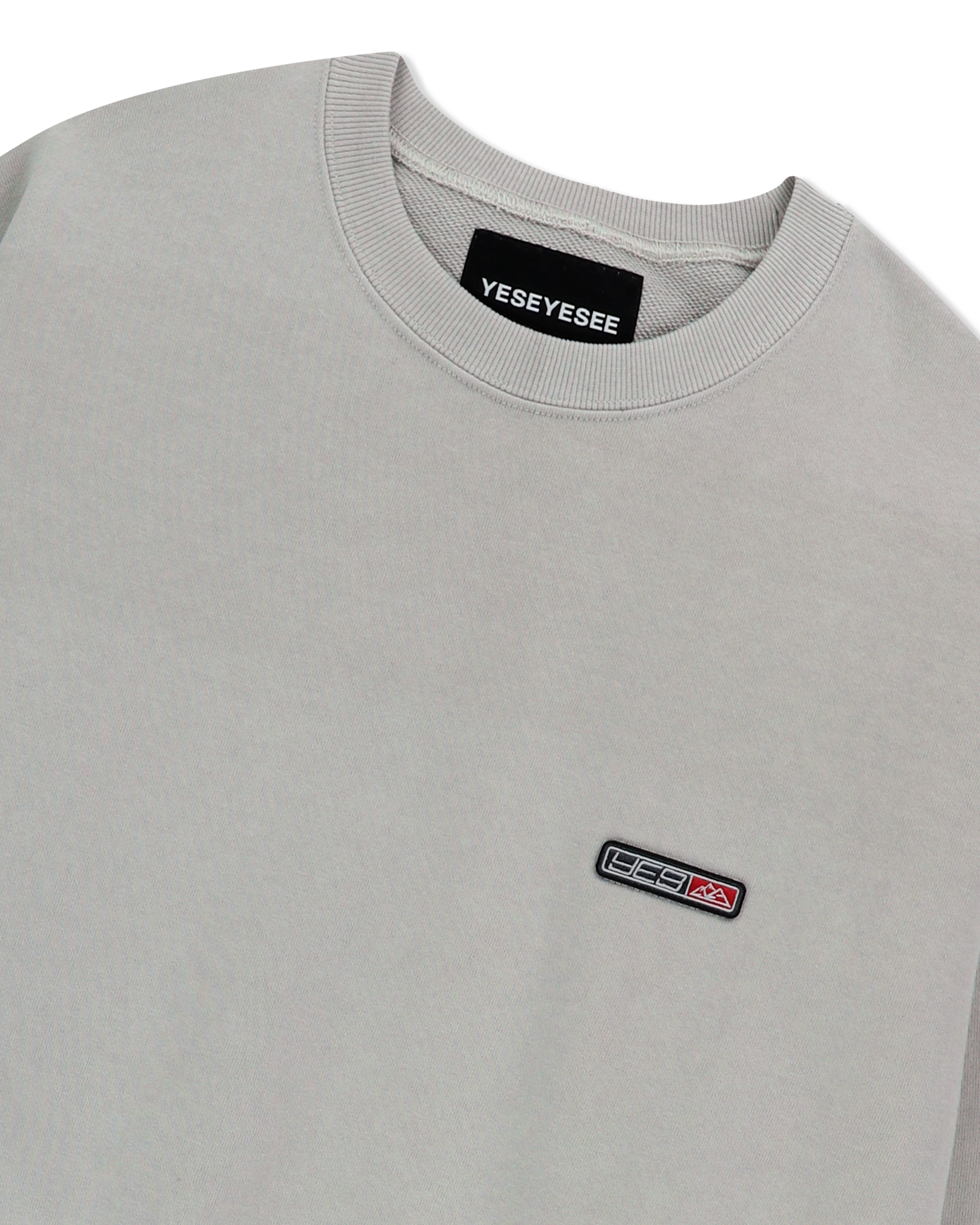 yeseyesee - Y.E.S Waffle Sweatshirt (Stone) product image 6 | TRAB K-Fashion Australia
