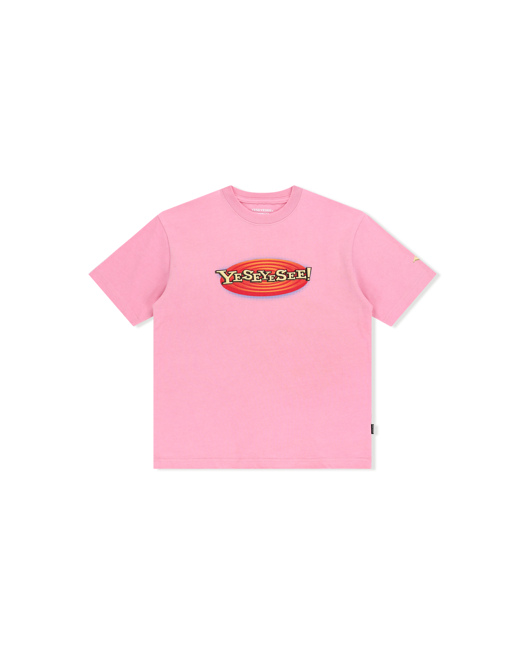 yeseyesee - Y.E.S Web Logo Kids Tee (Pink) product image 1 | TRAB K-Fashion Australia