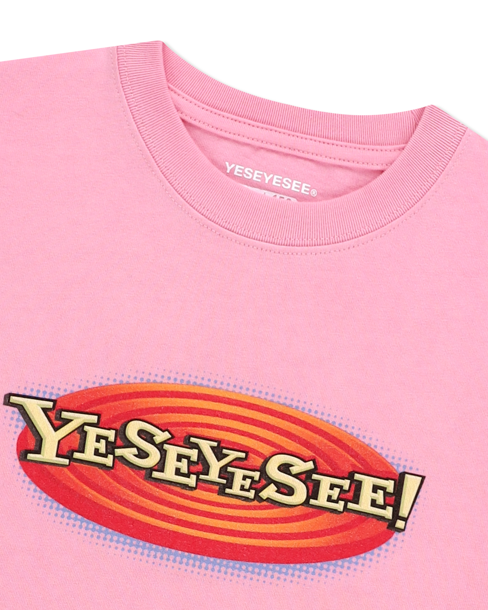yeseyesee - Y.E.S Web Logo Kids Tee (Pink) product image 6 | TRAB K-Fashion Australia