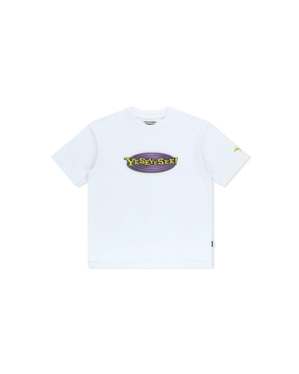 yeseyesee - Y.E.S Web Logo Kids Tee (White) product image 1 | TRAB K-Fashion Australia