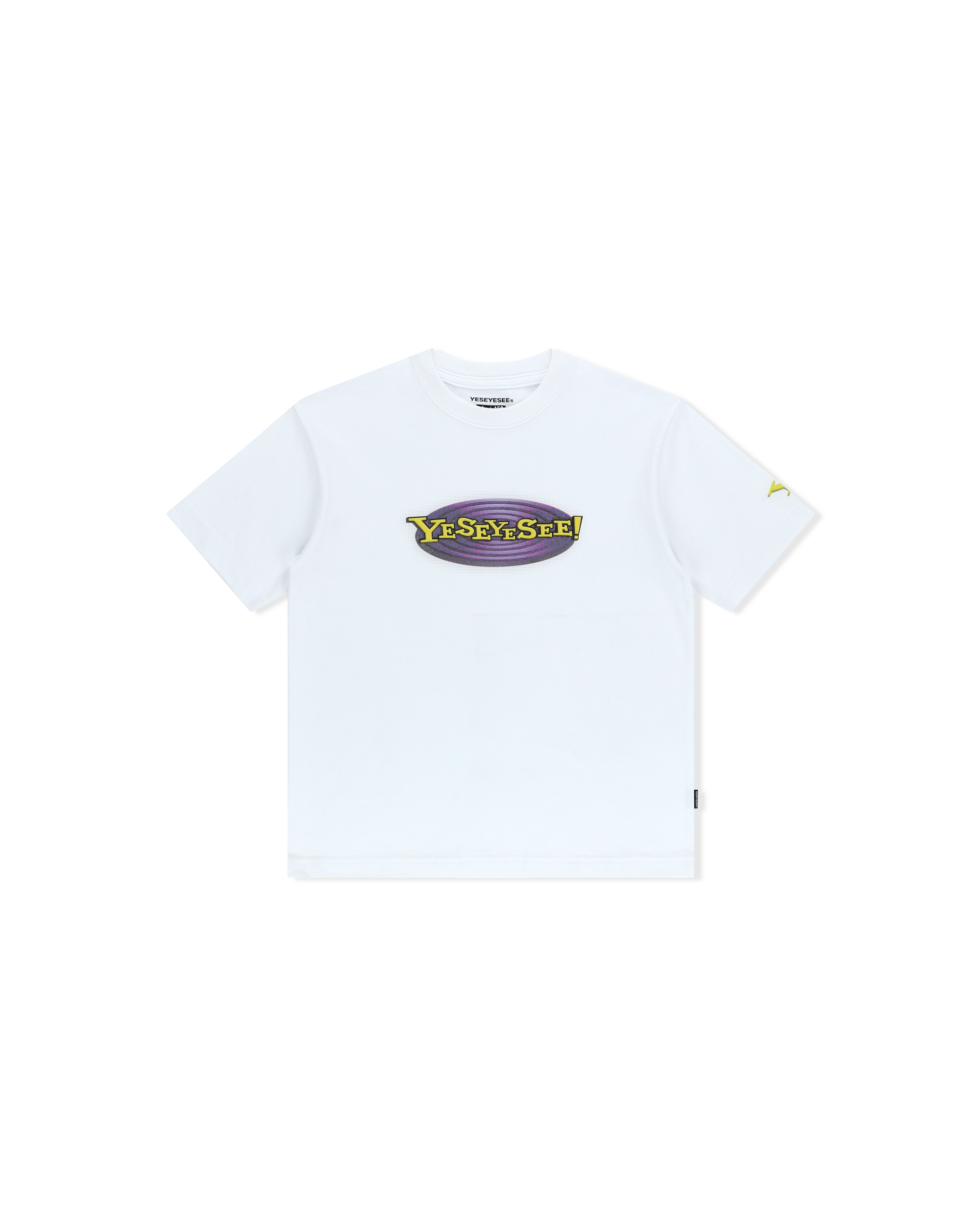 yeseyesee - Y.E.S Web Logo Kids Tee (White) product image 1 | TRAB K-Fashion Australia