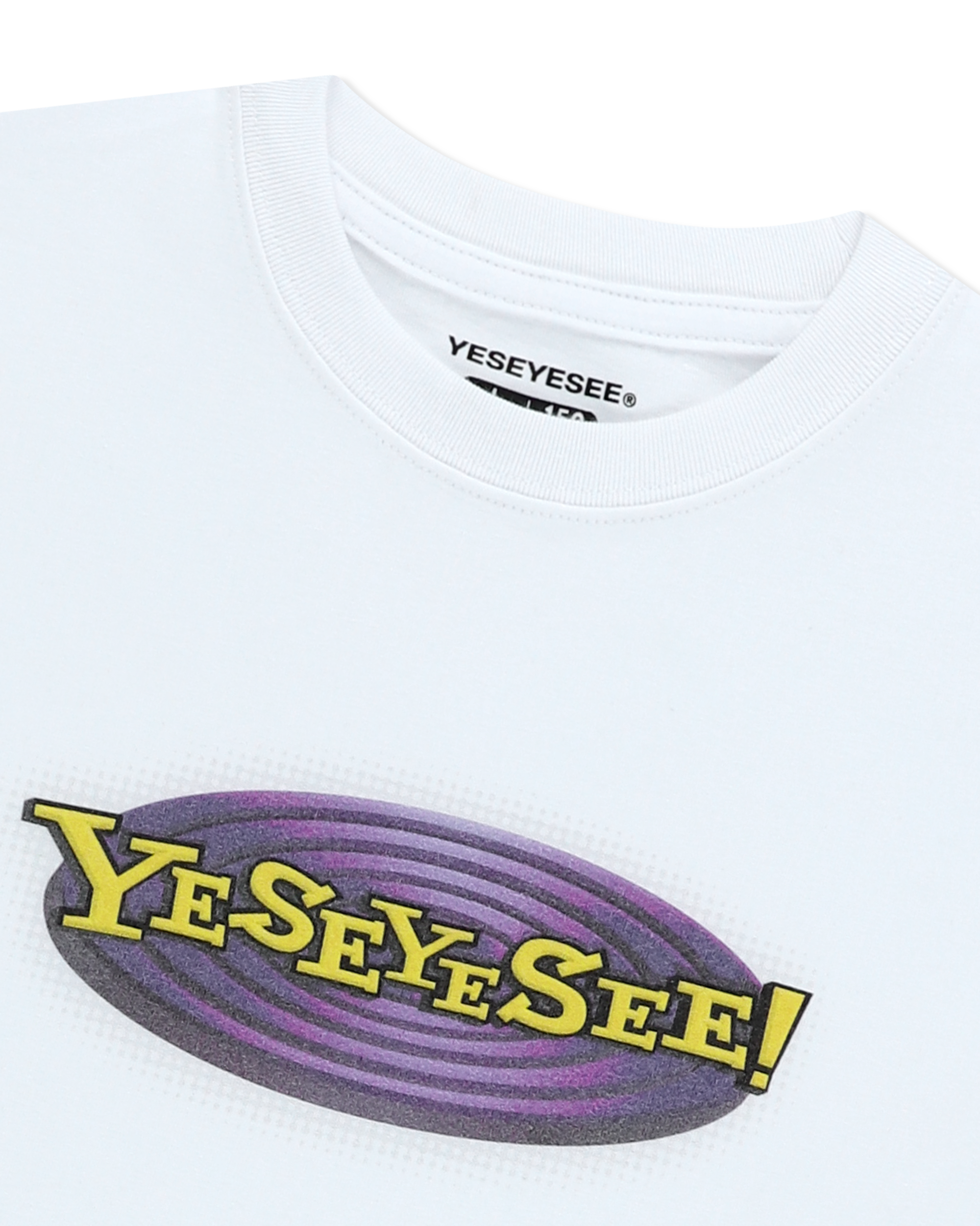 yeseyesee - Y.E.S Web Logo Kids Tee (White) product image 3 | TRAB K-Fashion Australia