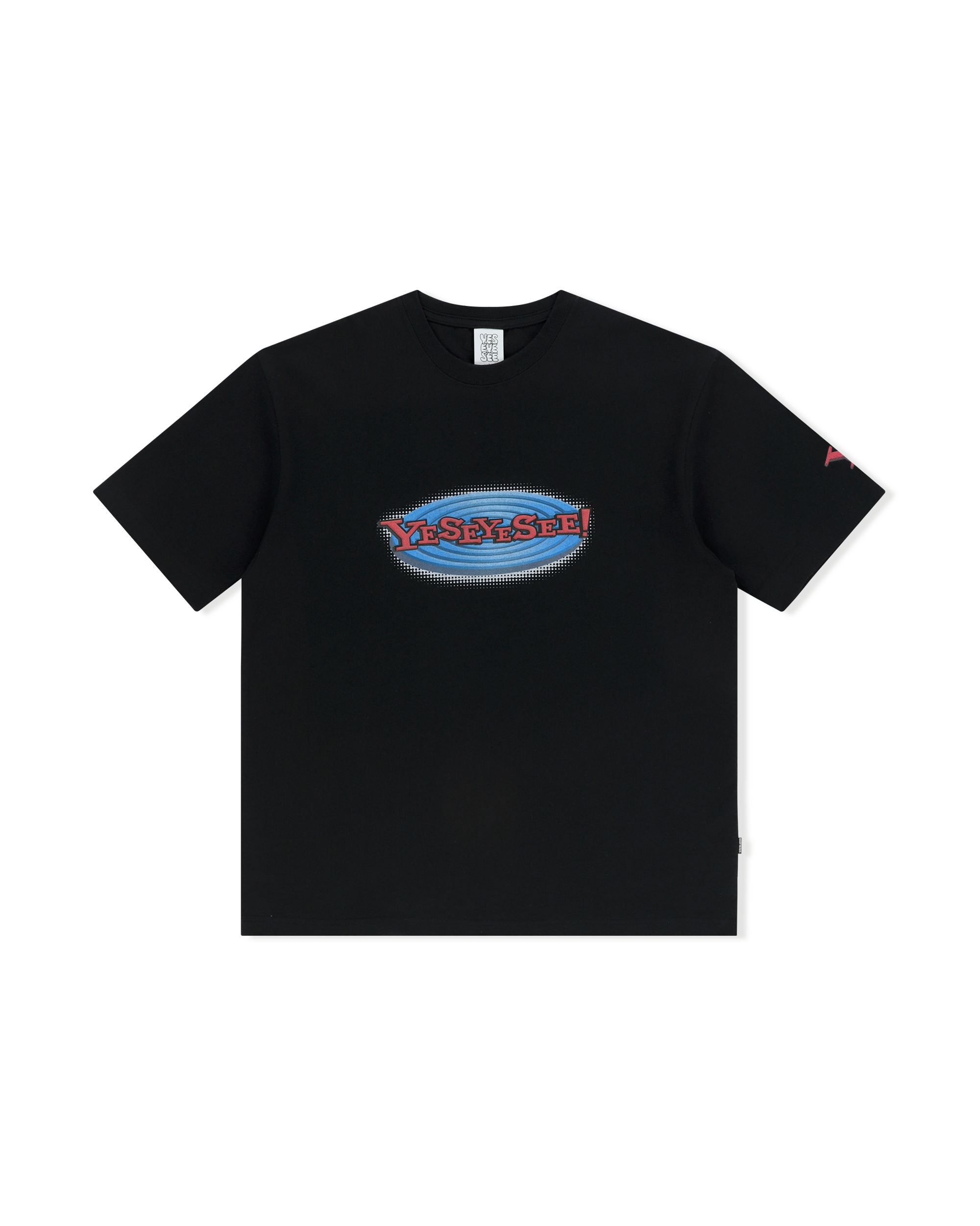 yeseyesee - Y.E.S Web Logo Tee (Black) product image 1 | TRAB K-Fashion Australia