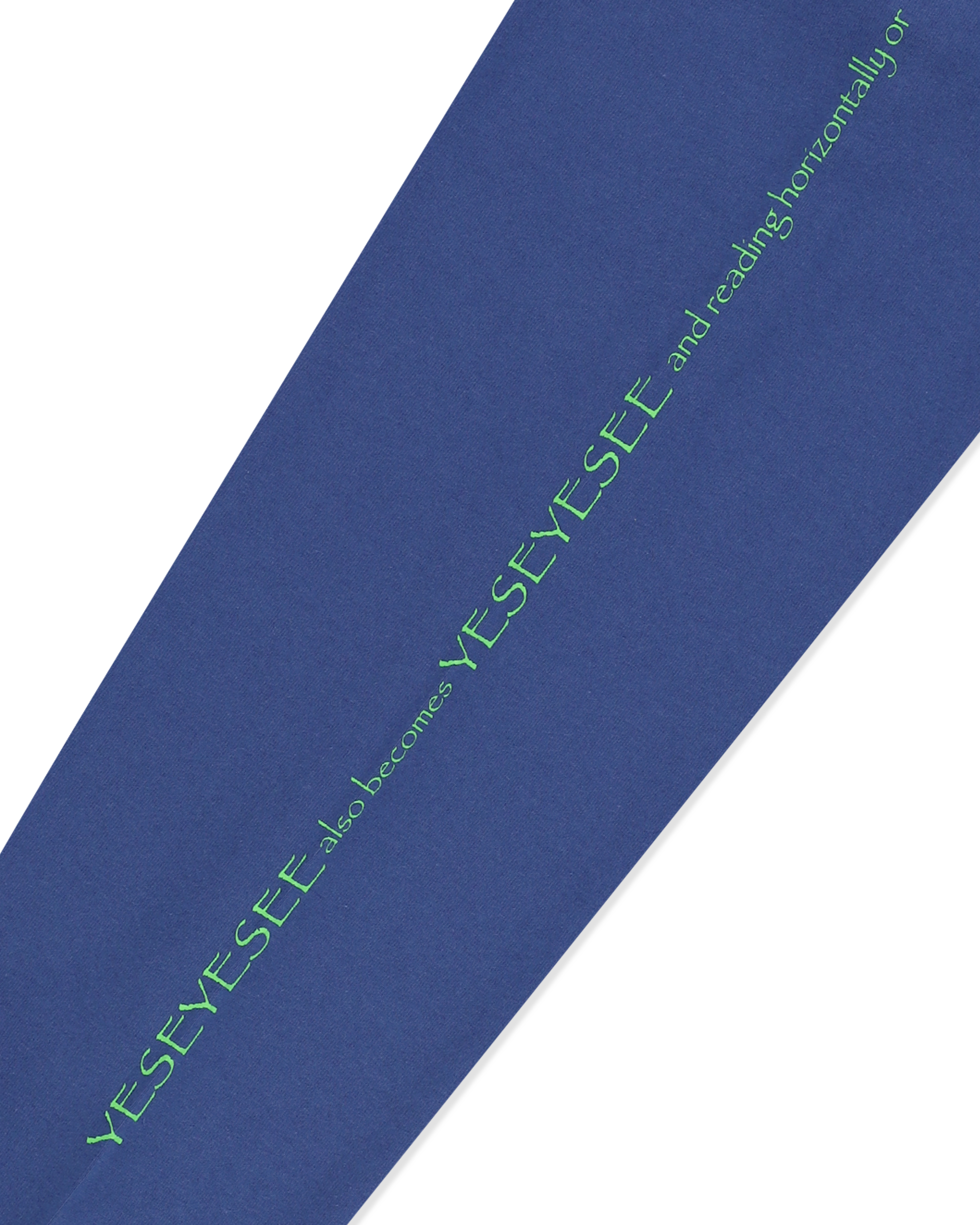 yeseyesee - Y.E.S Wire Logo L/S (Cobalt Blue) product image 4 | TRAB K-Fashion Australia