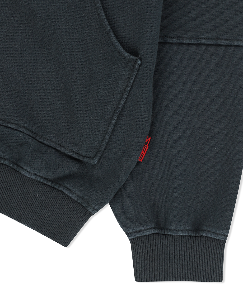 yeseyesee - Y.E.S Zip Sweat Jacket (Charcoal) product image 4 | TRAB K-Fashion Australia
